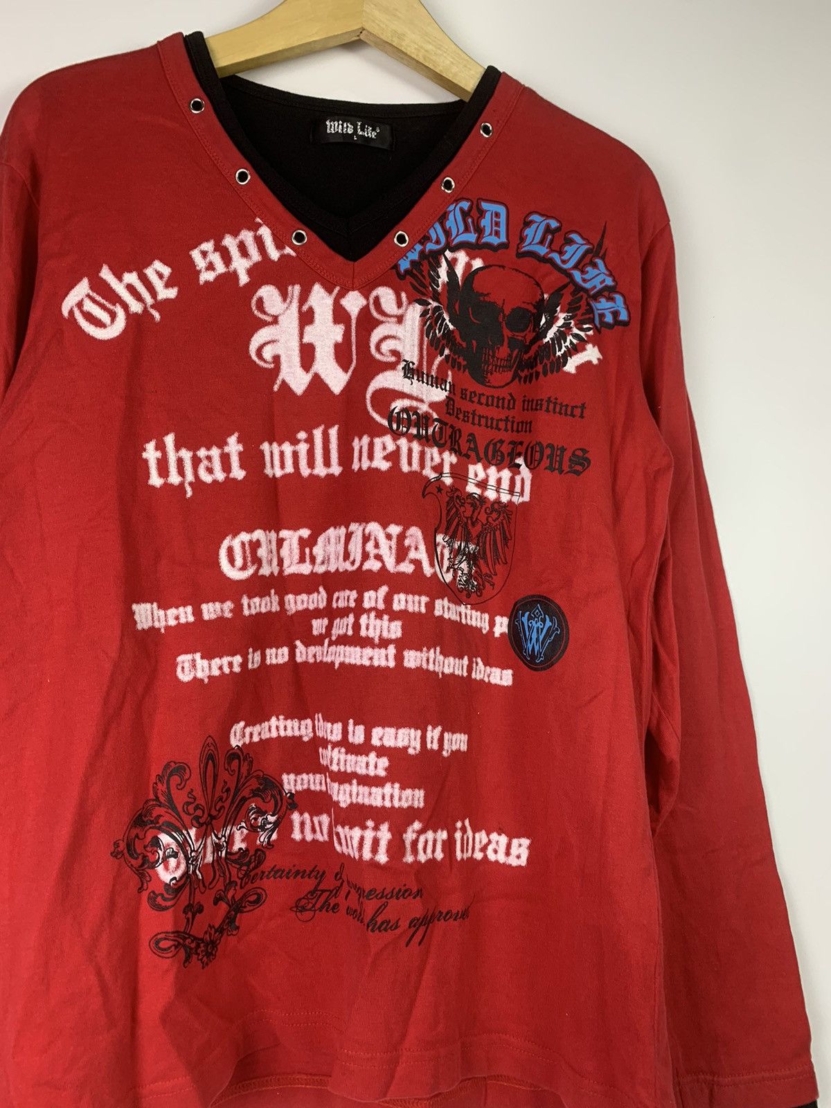 Hysteric Glamour × If Six Was Nine × Japanese Brand Wild life skulls punk japanese brand Size US L / EU 52-54 / 3 - 2 Thumbnail