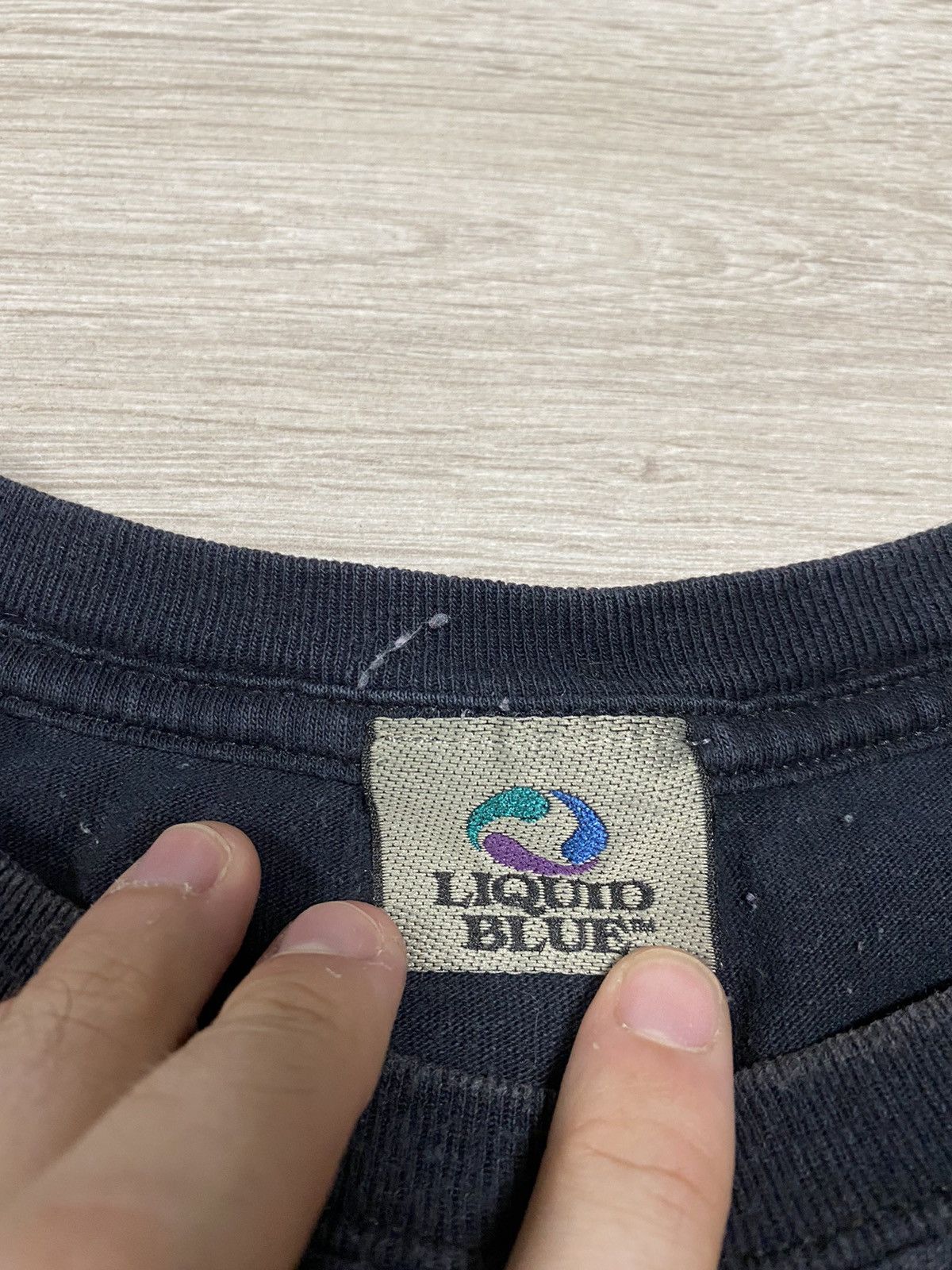 Liquid Blue Vintage Liquid Blue 2004 Dik Hayde LLC The Slash Rock Tee Size US XXL / EU 58 / 5 - 7 Thumbnail