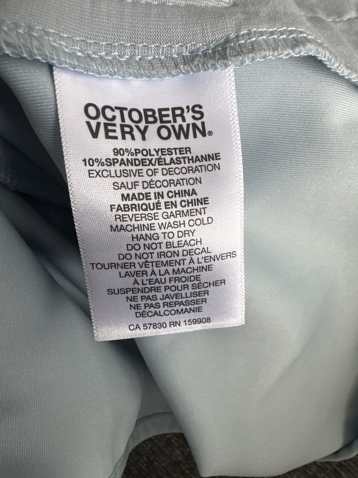 Octobers Very On OVO popular reflective piping white jacket