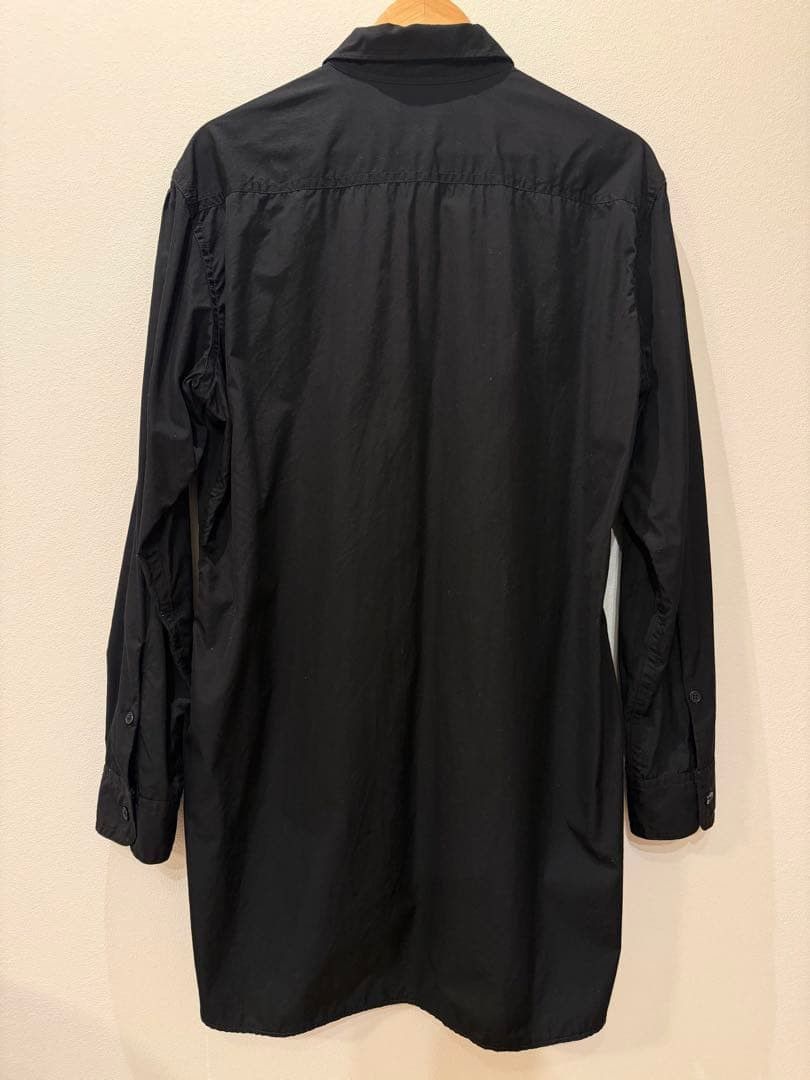 Yohji Yamamoto Pour Homme Triple Collar Shirt Size US XL / EU 56 / 4 - 2 Thumbnail