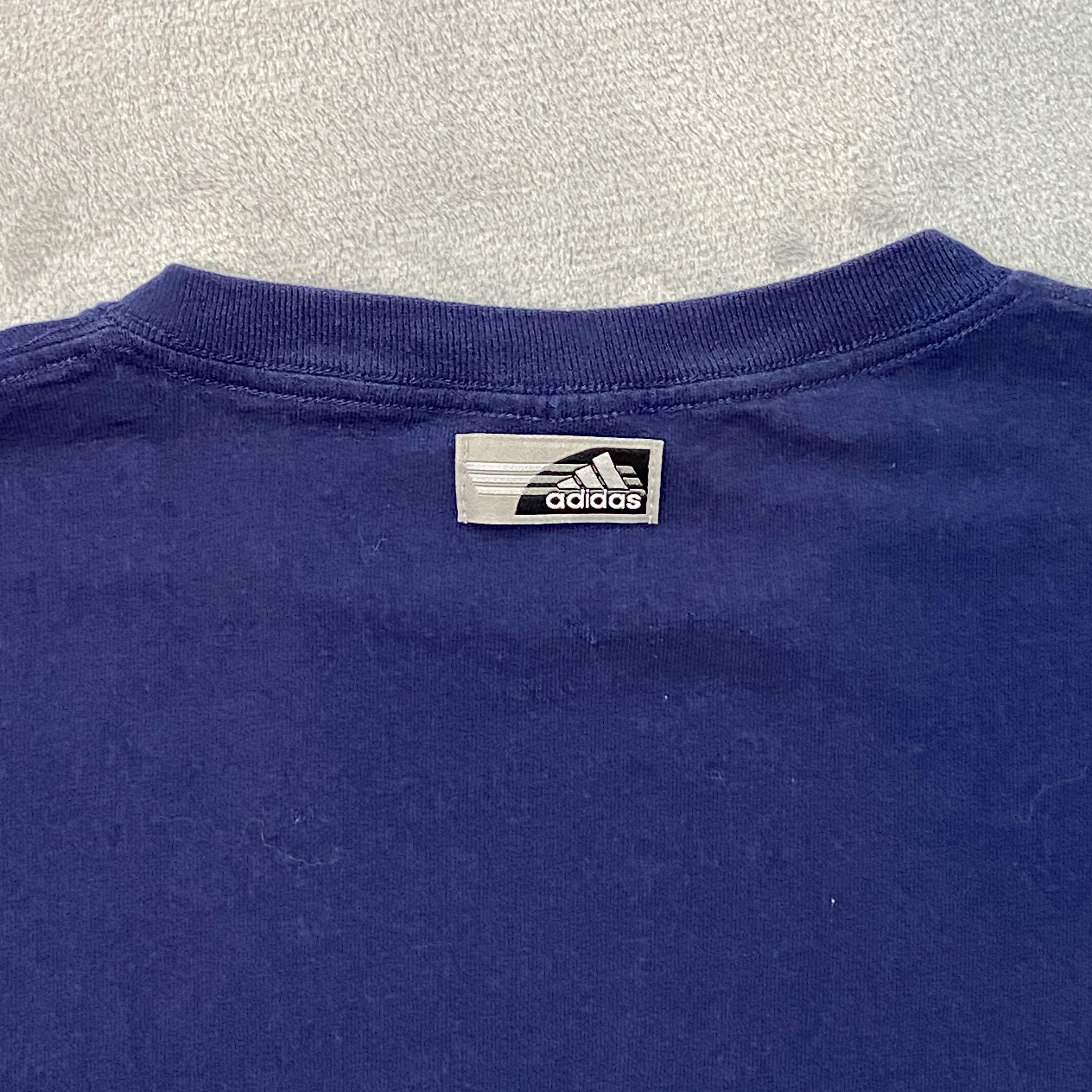 Adidas × Vintage 90s T Shirt Men Large Graphic Short Sleeve Made in USA Size US XL / EU 56 / 4 - 10 Thumbnail