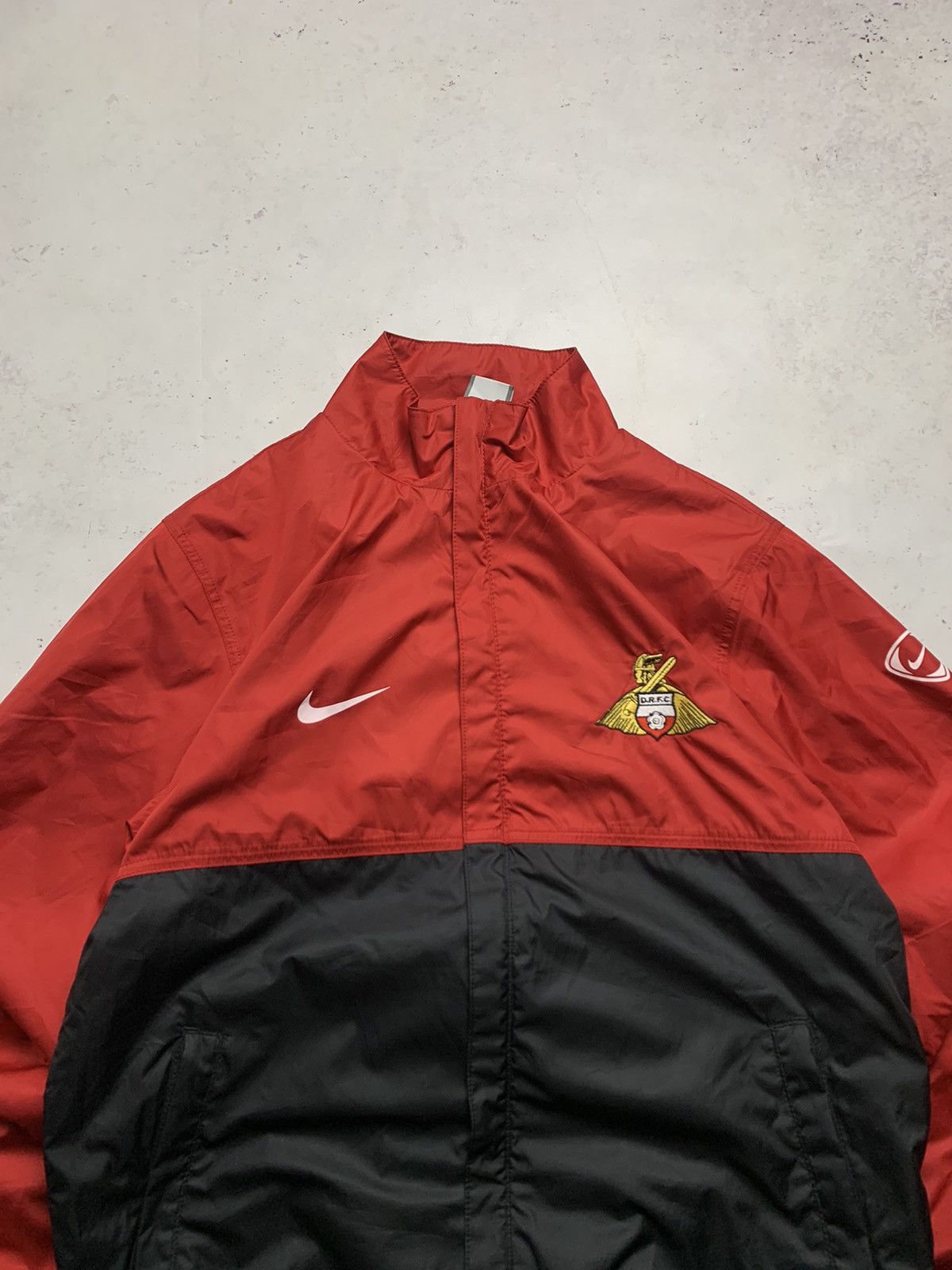 Nike Vintage Nike Swoosh Nylon Boxy Olympic Jacket S Size US S / EU 44-46 / 1 - 2 Thumbnail