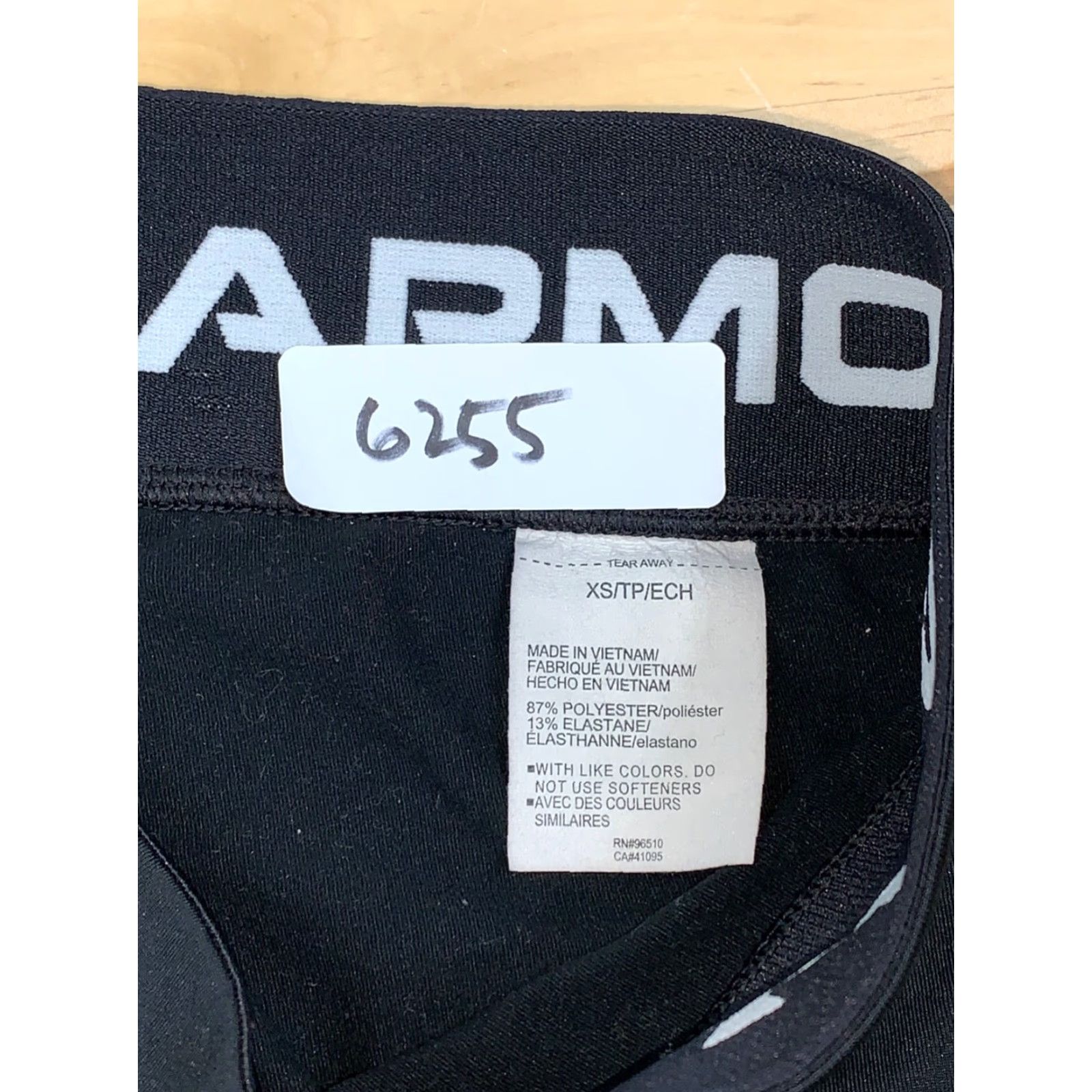 Under Armour Under Armour Leggings Womens XS Black Activwear Gym Training Running #6255 Size 26" / US 2 / IT 38 - 3 Thumbnail