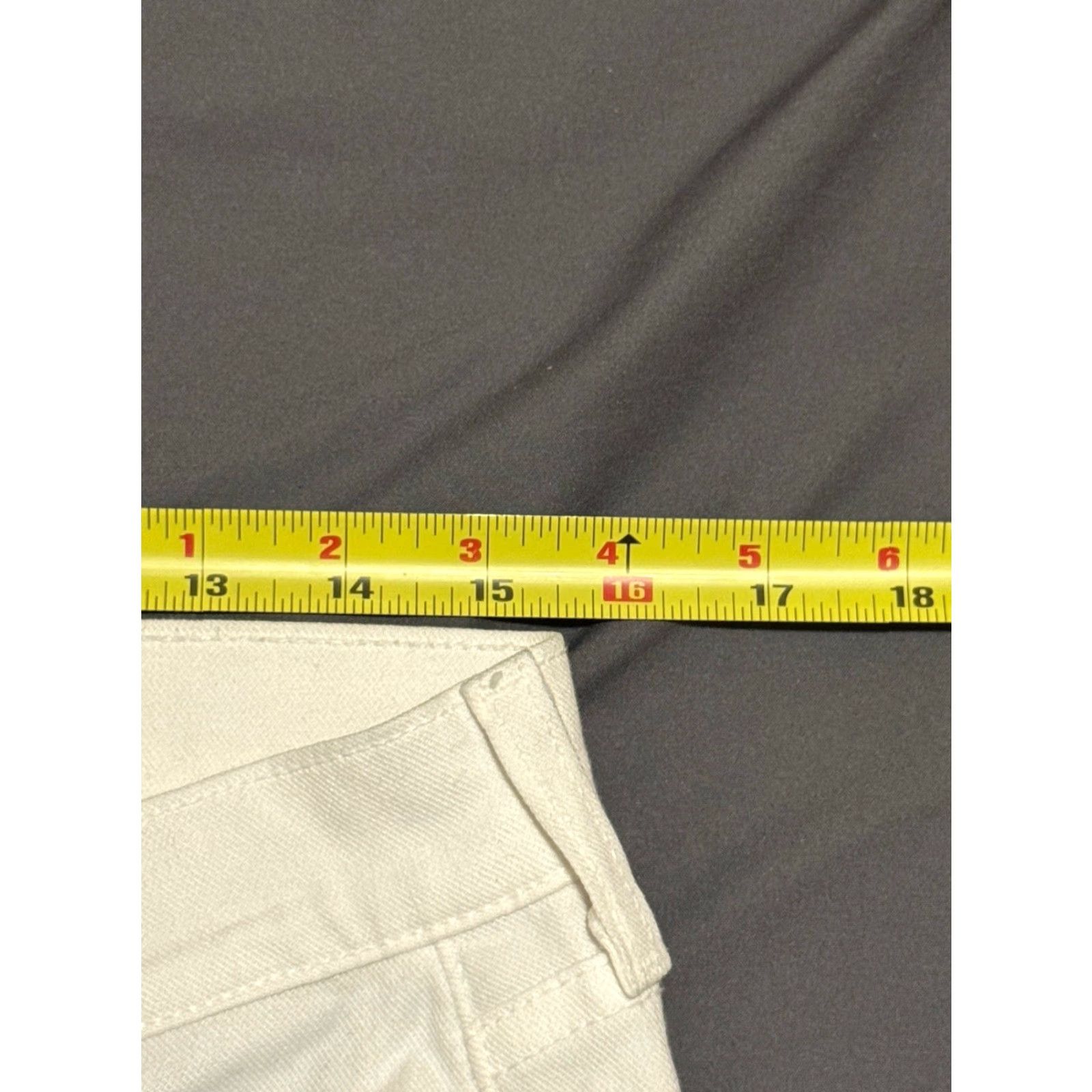 7 For All Mankind Seven For All Mankind Dojo Embroidered White Wide Leg Flare Jeans Women Sz 31x33.5 Size 30" / US 8 / IT 44 - 5 Thumbnail