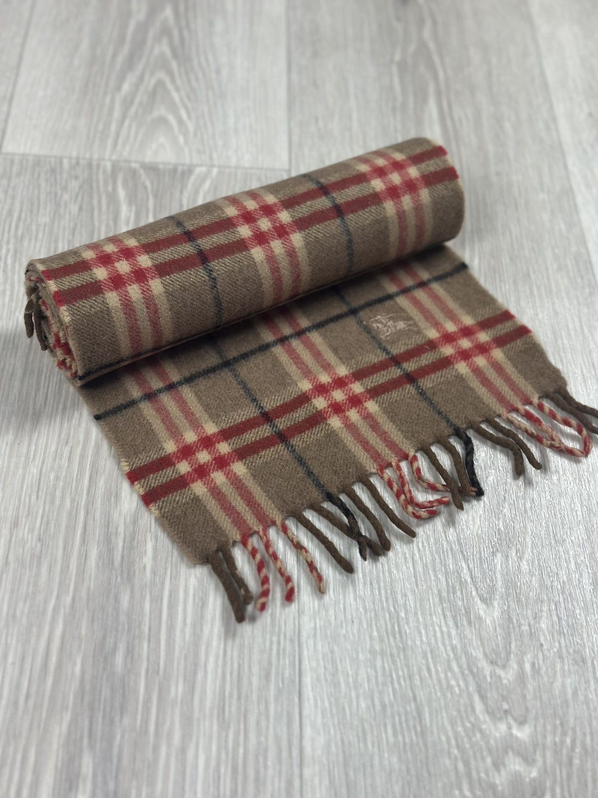 Burberry Vintage Burberry London Lana Wool Scraf Size ONE SIZE - 1 Thumbnail