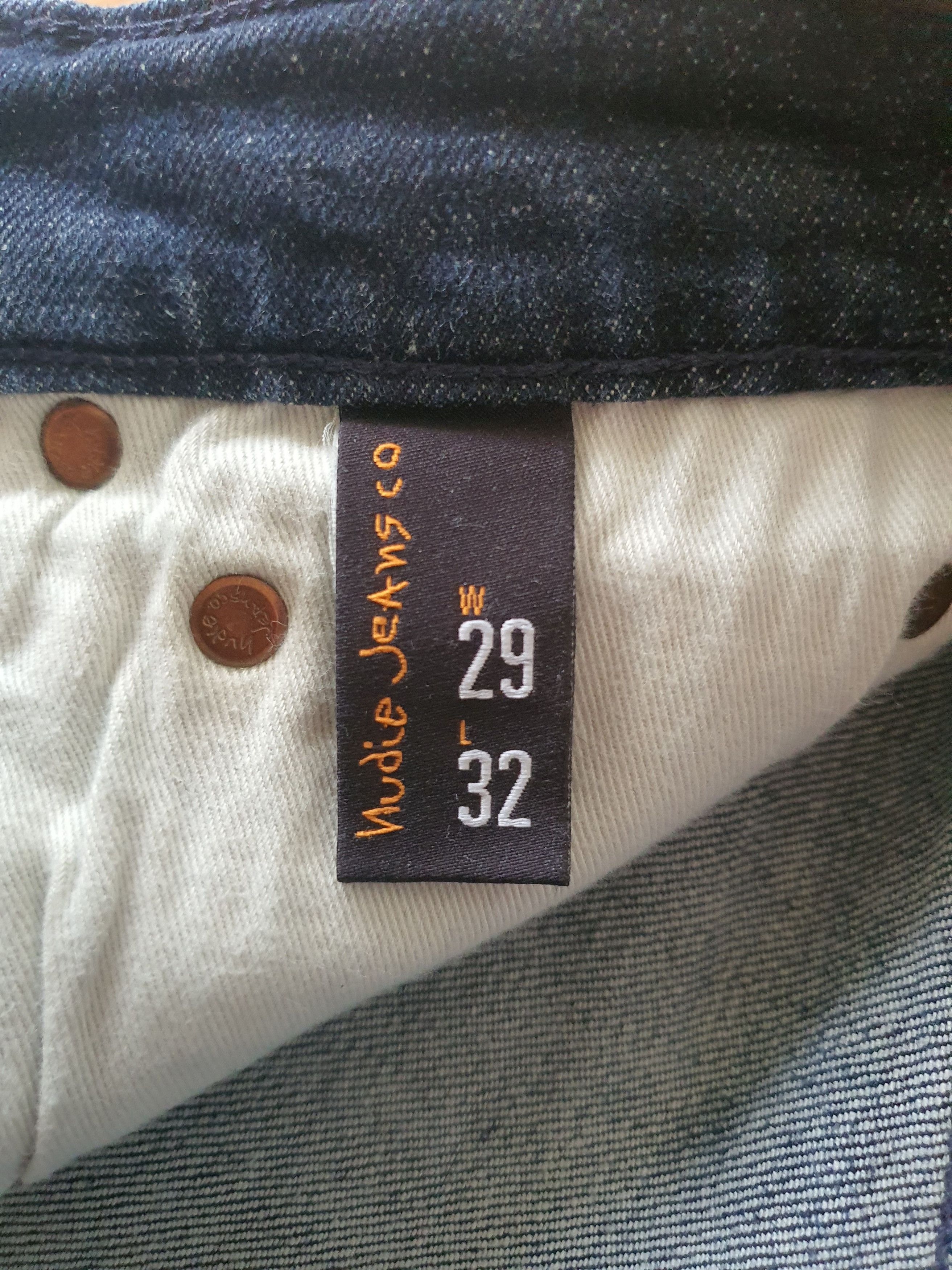 Nudie Jeans HIGH KAI (D0076) - Slim Fit Jeans - Unisex - W29 L28 (29x28) Size US 29 - 7 Thumbnail