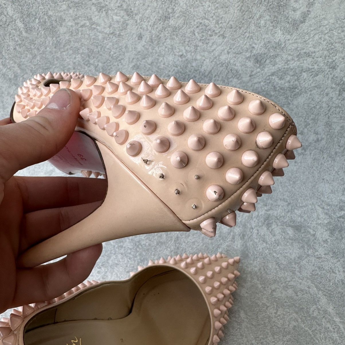 Christian Louboutin Christian Louboutin Pink Patent Leather Pigalle High Heels Size US 9 / IT 39 - 12 Thumbnail