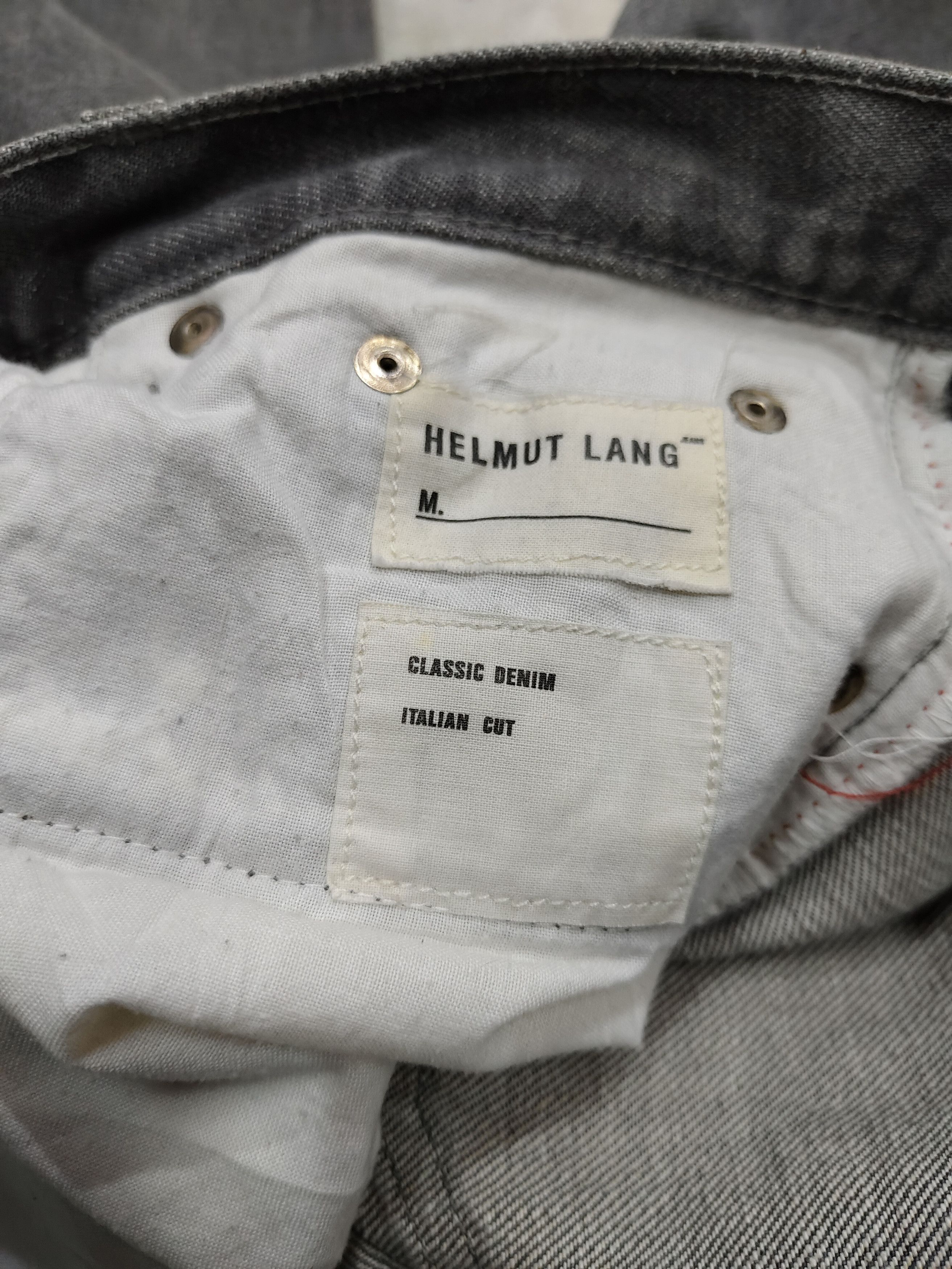 Helmut Lang Helmut Lang 🔥Minimalist Italian Cut Classic Denim Size US 28 / EU 44 - 6 Thumbnail