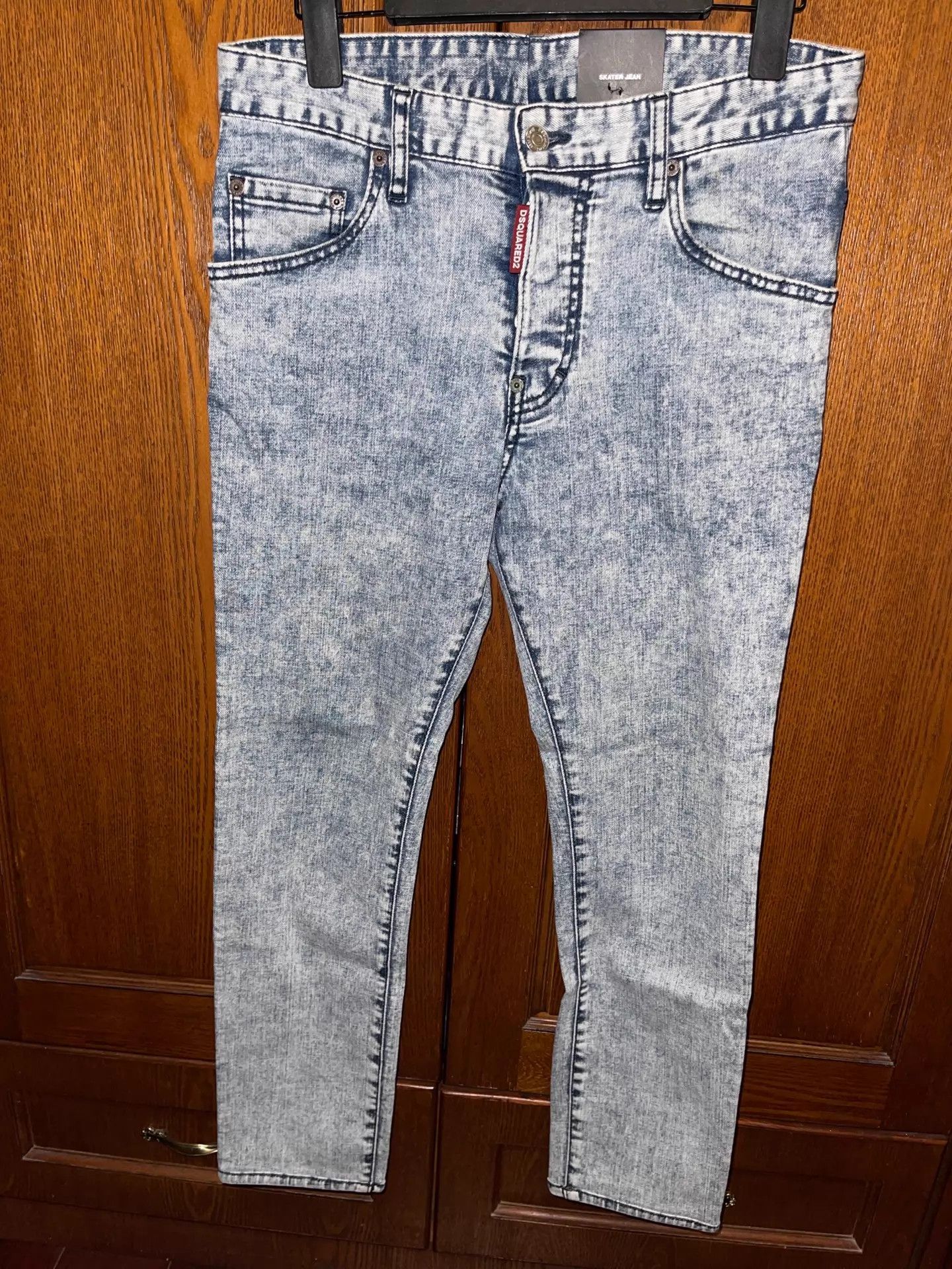 Dsquared2 Dsquared2 D2 Washed Denim Skater Jeans 44 Size US 28 / EU 44 - 4 Thumbnail