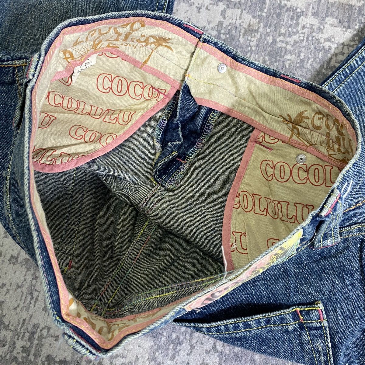 If Six Was Nine × Japanese Brand × Le Grande Bleu (L.G.B.) Vintage Cocolulu Raw Faded Jeans Size 32" / US 10 / IT 46 - 8 Thumbnail
