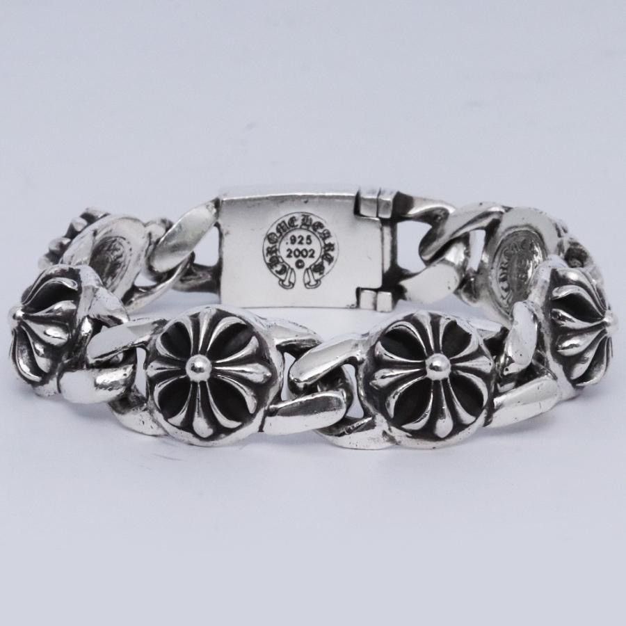 Chrome Hearts 6Link Chrome Hearts Cross Ball Link Bracelet Size ONE SIZE - 4 Thumbnail