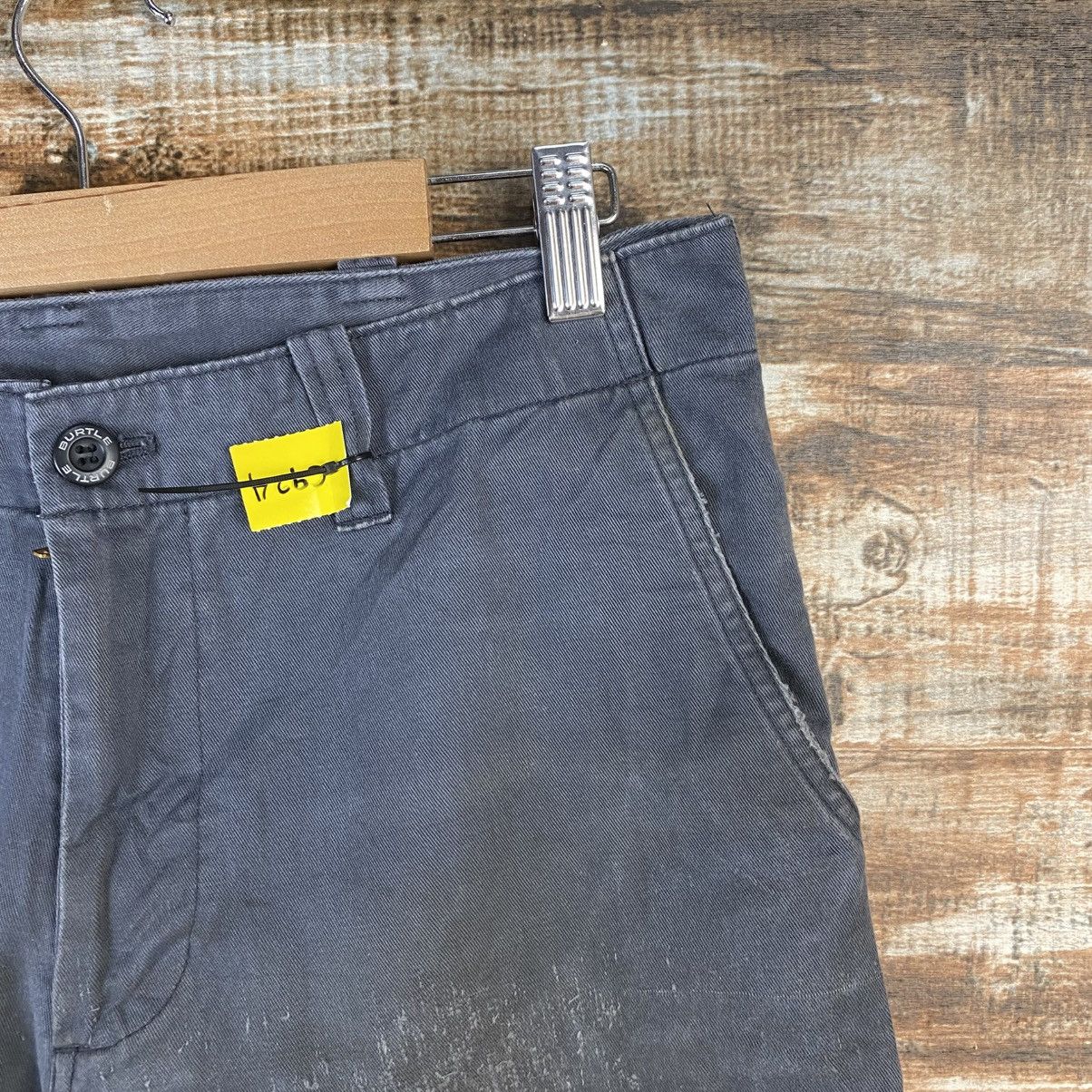 Japanese Brand DL Burtle Dark Blue Cargo Multipocket Pants #C924 Size US 31 - 8 Thumbnail
