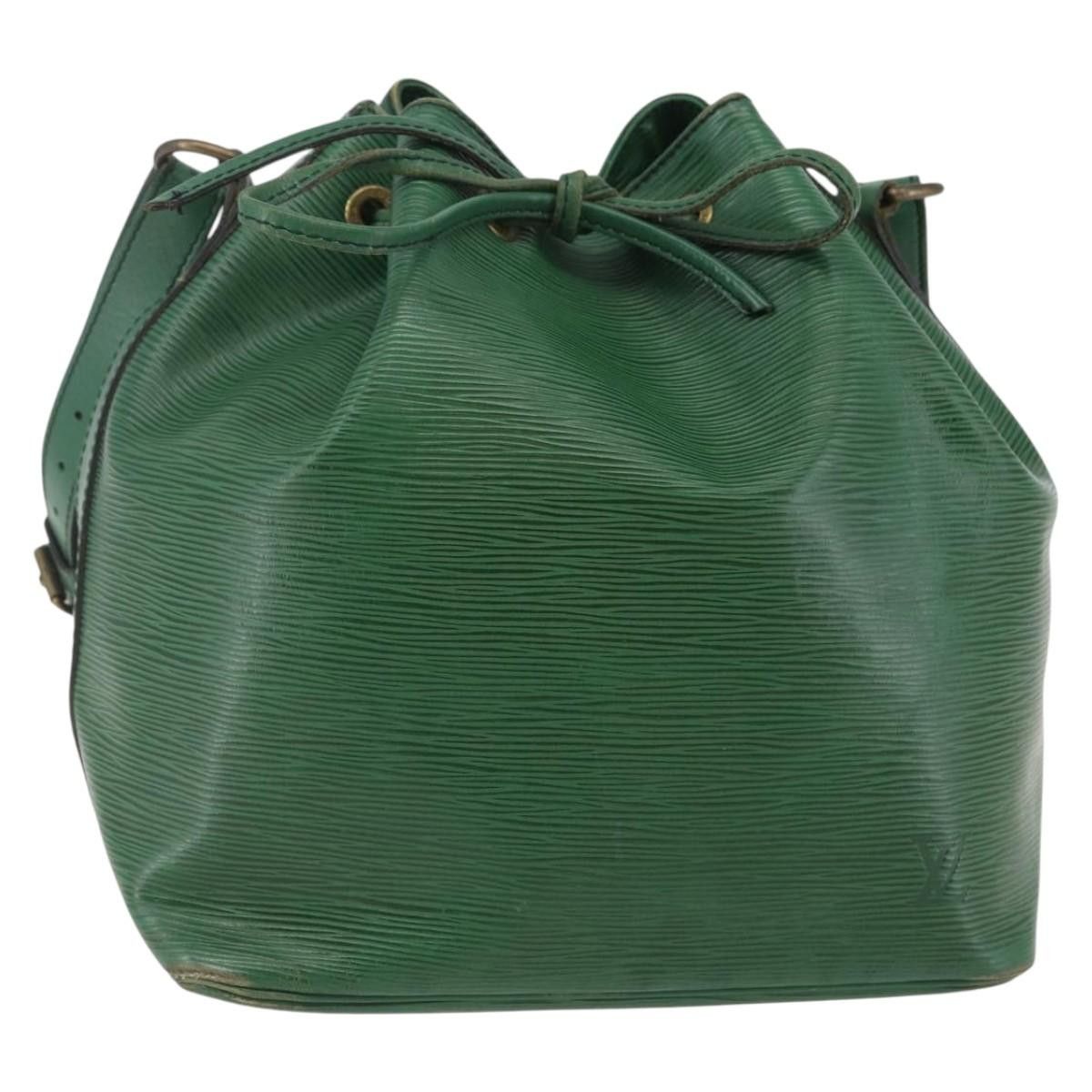 Louis Vuitton LOUIS VUITTON Epi Petit Noe Shoulder Bag Green M44104 Size ONE SIZE - 1 Thumbnail
