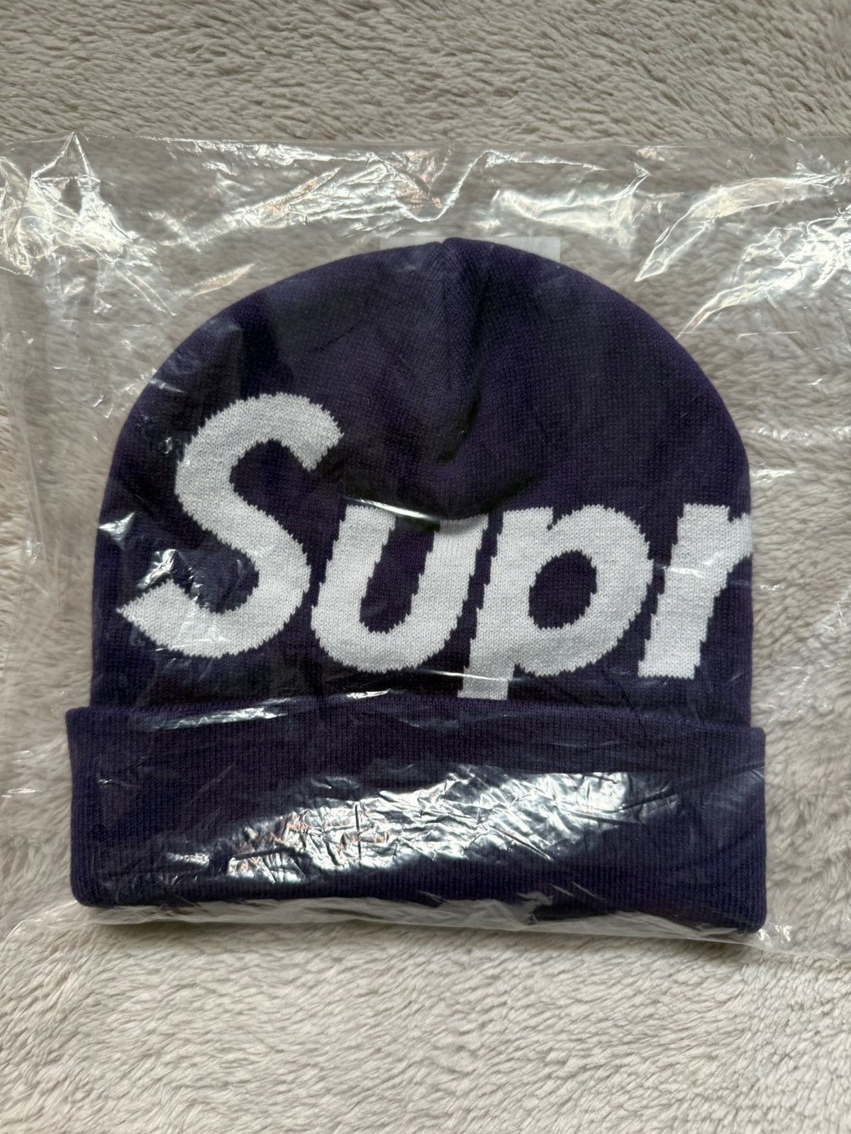 Supreme Supreme Big Logo Beanie Size ONE SIZE - 1 Thumbnail