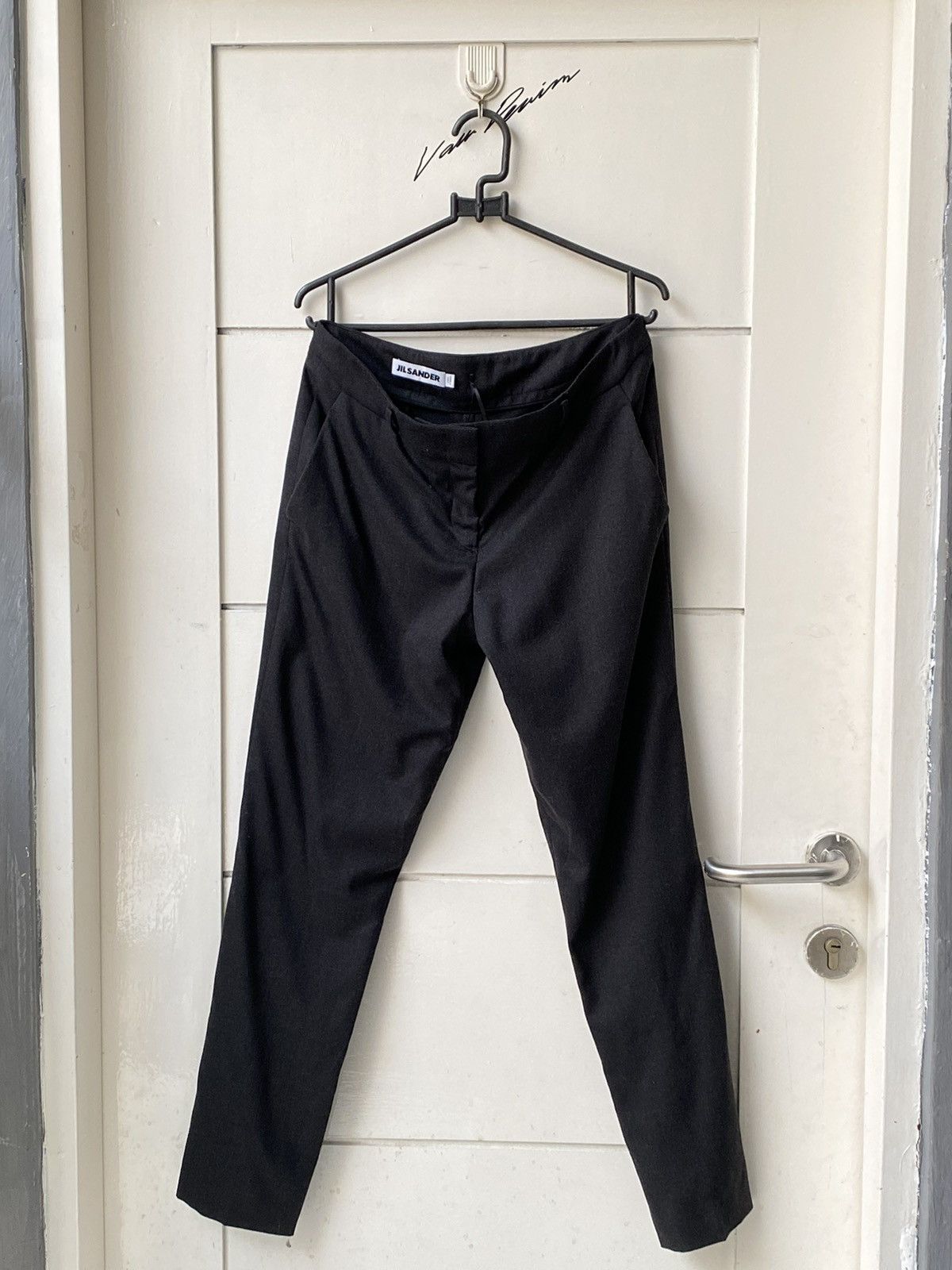 Jil Sander JIL SANDER Black Pants Size US 26 / EU 42 - 8 Thumbnail
