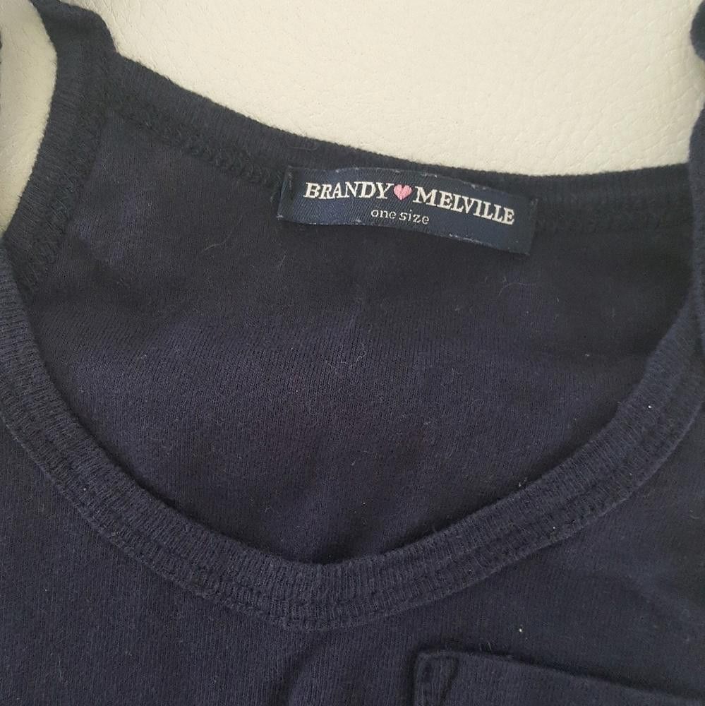 Designer Navy Pocket Detailed Melville Tank Size ONE SIZE - 3 Thumbnail