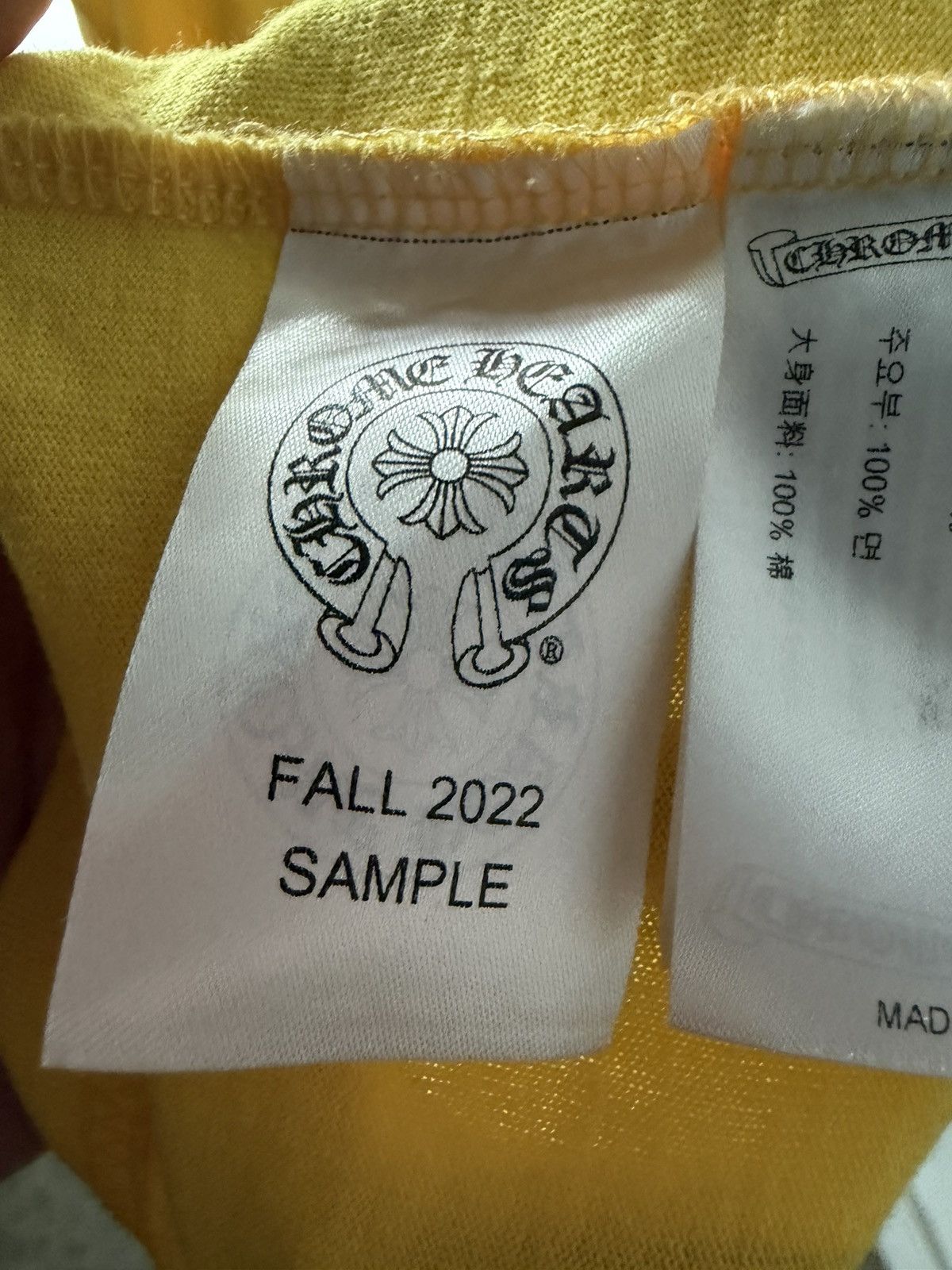 Chrome Hearts Chrome Hearts Sample Patch Shirt Flooded crosses sz M Size US M / EU 48-50 / 2 - 13 Thumbnail