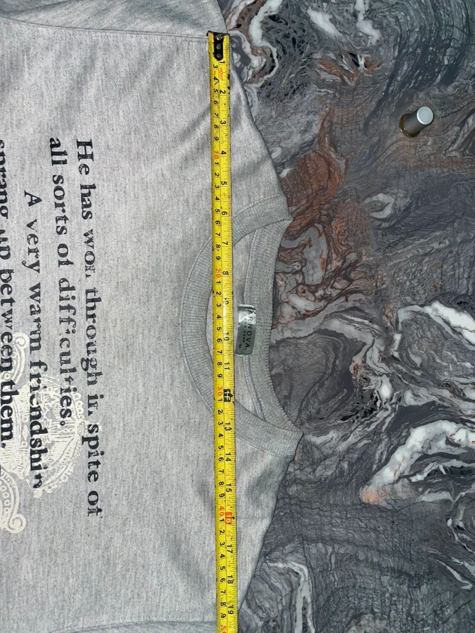 Japanese Brand K7-05 Vintage Arnova Fleece Sweatshirt Size US L / EU 52-54 / 3 - 15 Thumbnail