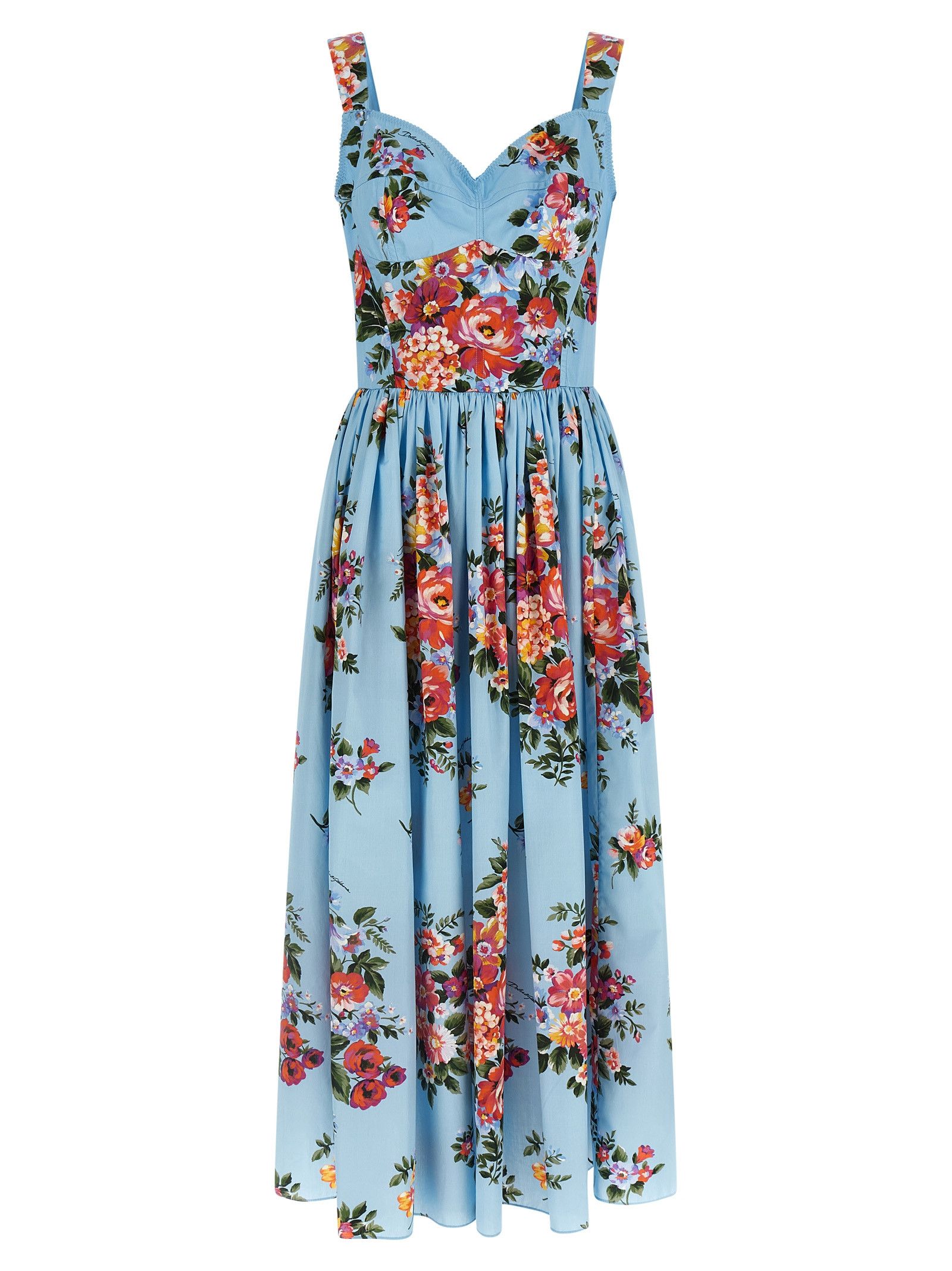 Dolce & Gabbana 'Mazzo di Fiori' dress Size M / US 6-8 / IT 42-44 - 1 Thumbnail