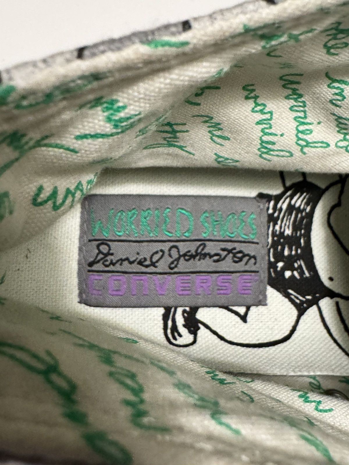 Converse Converse Daniel Johnston Sample “Worried Shoes” 43 EU 9,5UK Size US 9.5 / EU 42-43 - 4 Thumbnail