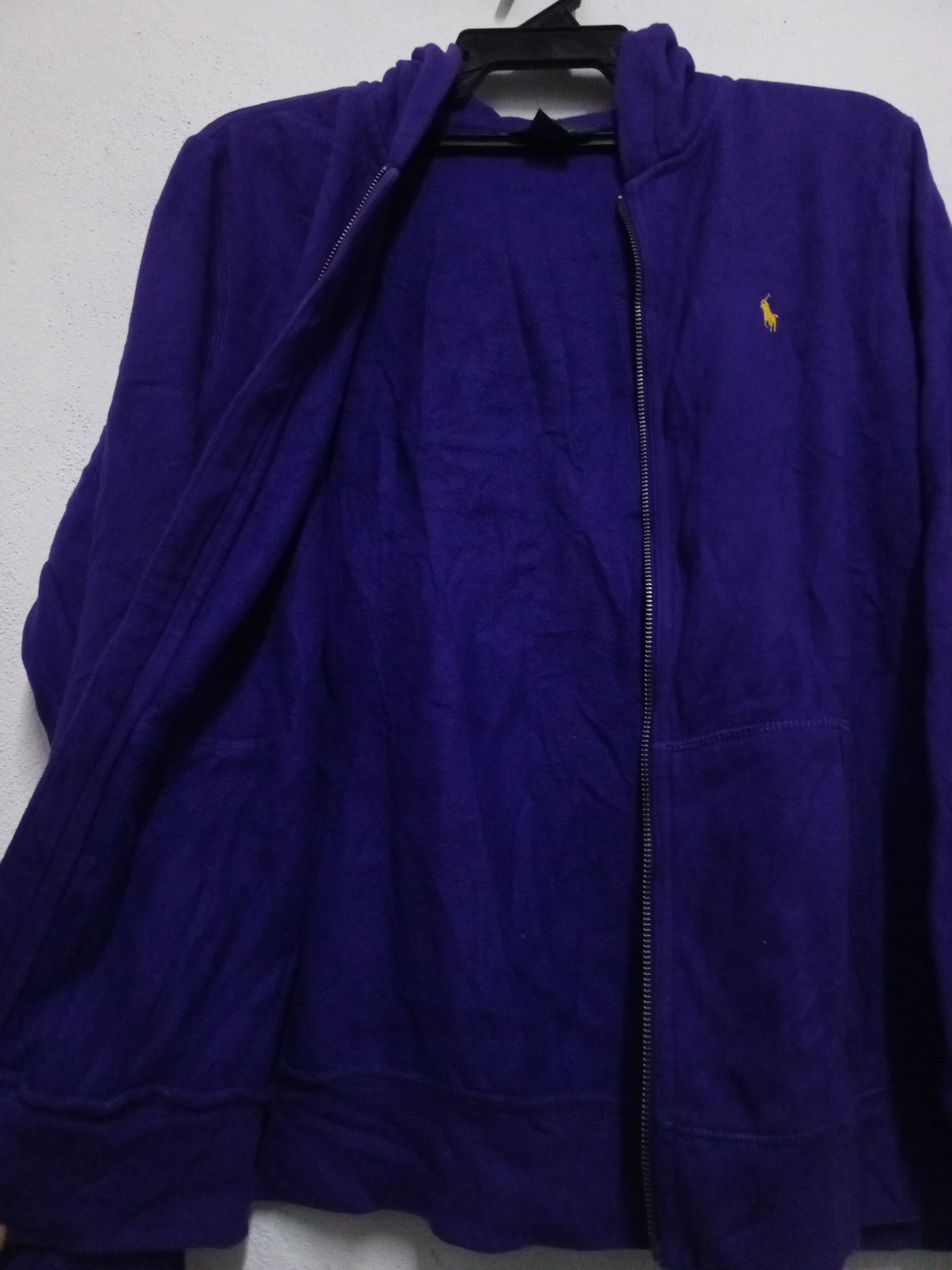 Polo Ralph Lauren Y2K POLO RALPH LAUREN HODDIES ZIPPER PONY YELLOW Size US L / EU 52-54 / 3 - 10 Thumbnail