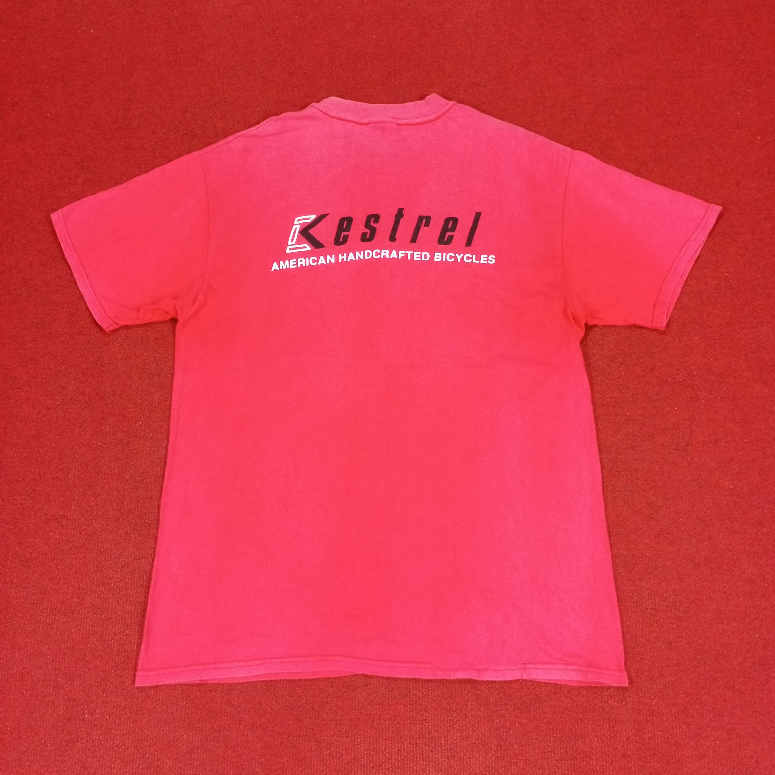 Hanes × Vintage Kestrel American Handcrafted Bicycles Vintage Tshirt Promo Size US L / EU 52-54 / 3 - 1 Thumbnail