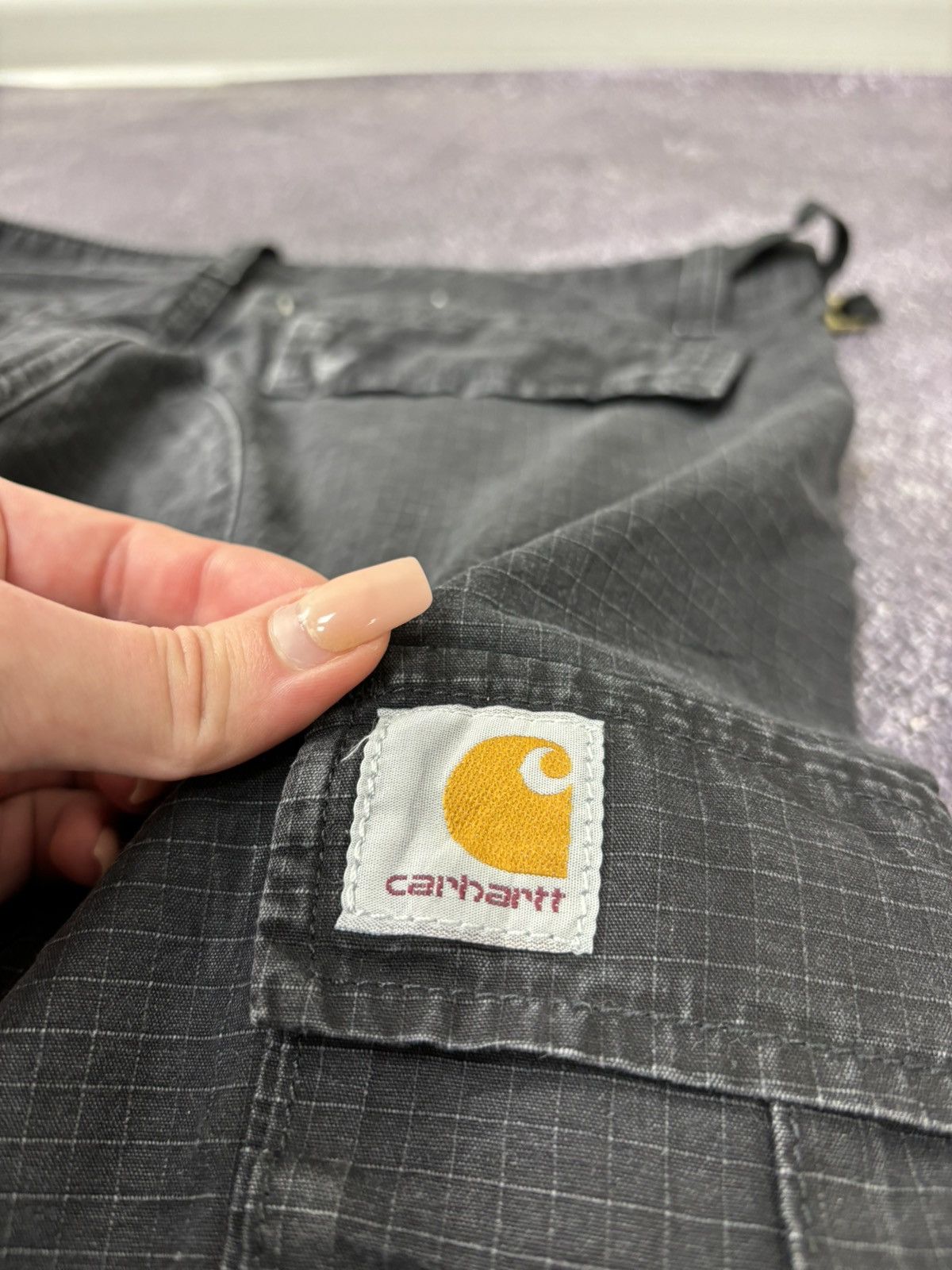 Carhartt Vintage Carhartt WIP Black USA Hype Cargo Aviation Pants Size US 29 - 7 Thumbnail