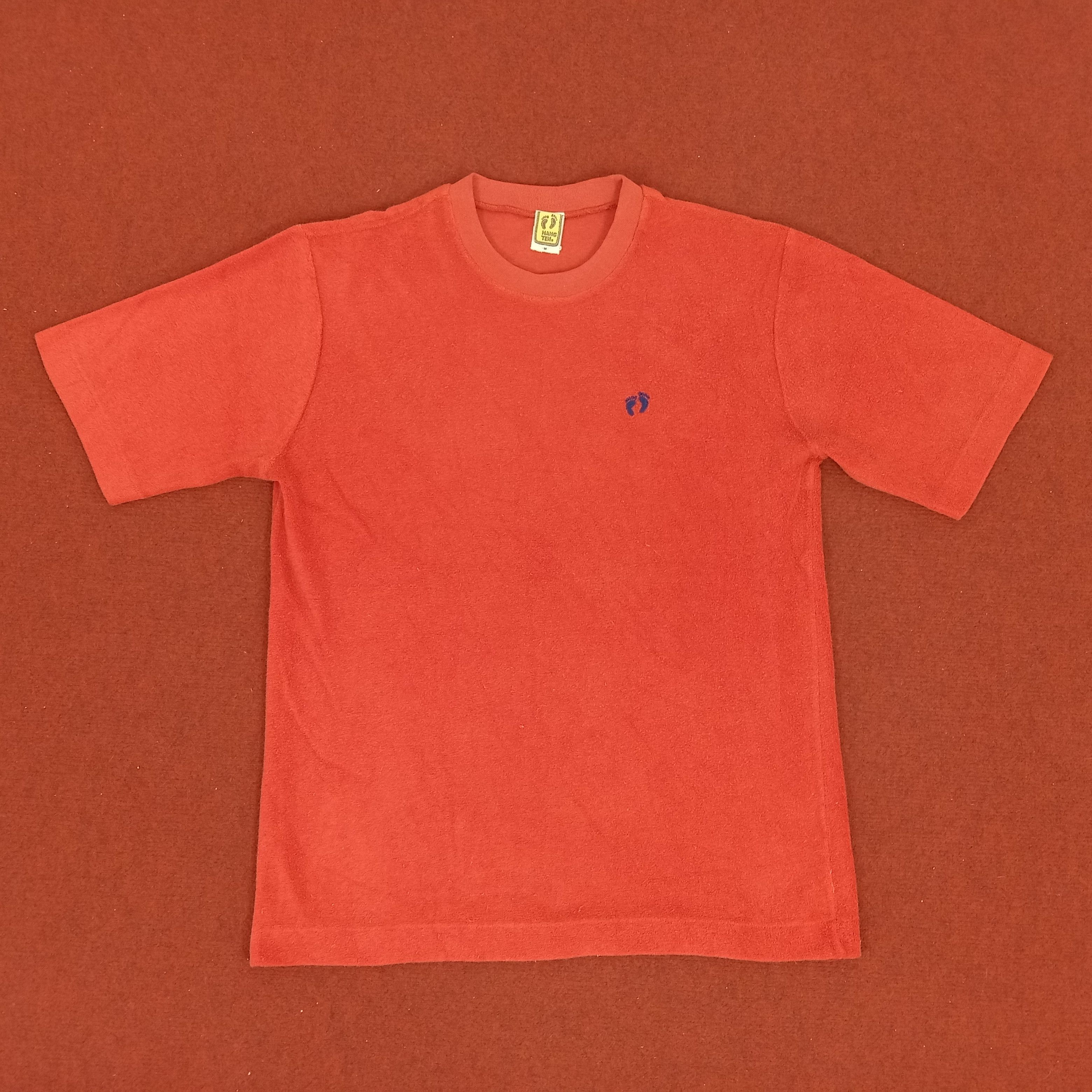 Hang Ten × Vintage Hang Ten Surfing Style Small Logo Design Vintage Tshirt Size US M / EU 48-50 / 2 - 1 Thumbnail