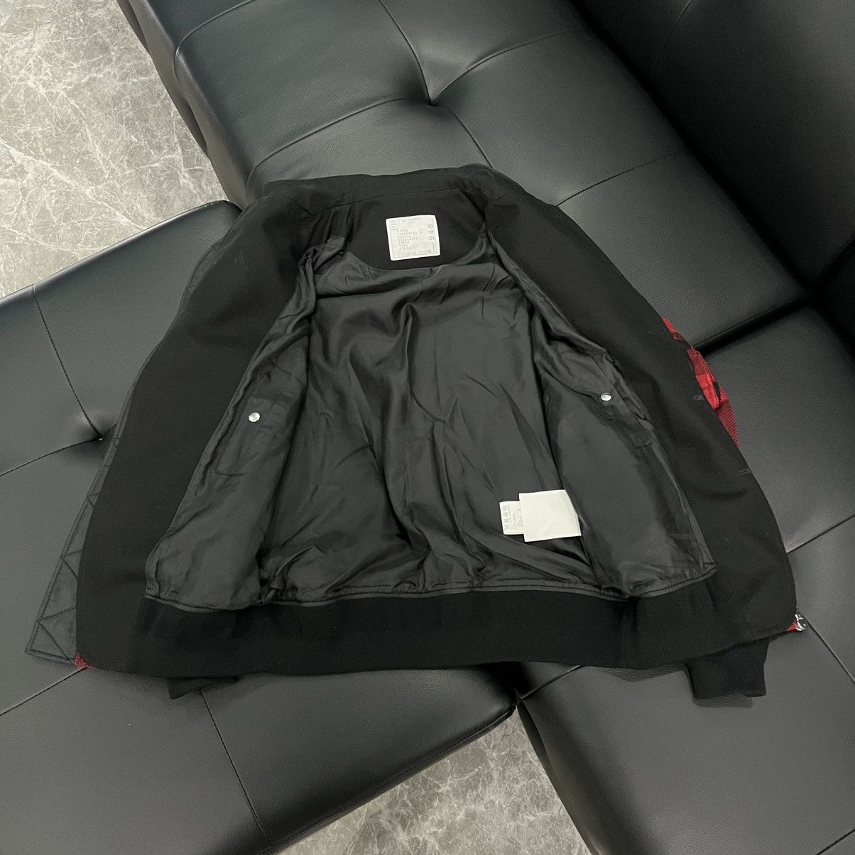 Sacai Sacai SS16 Runway Hybrid Blazer Bomber Jacket Size US S / EU 44-46 / 1 - 3 Thumbnail