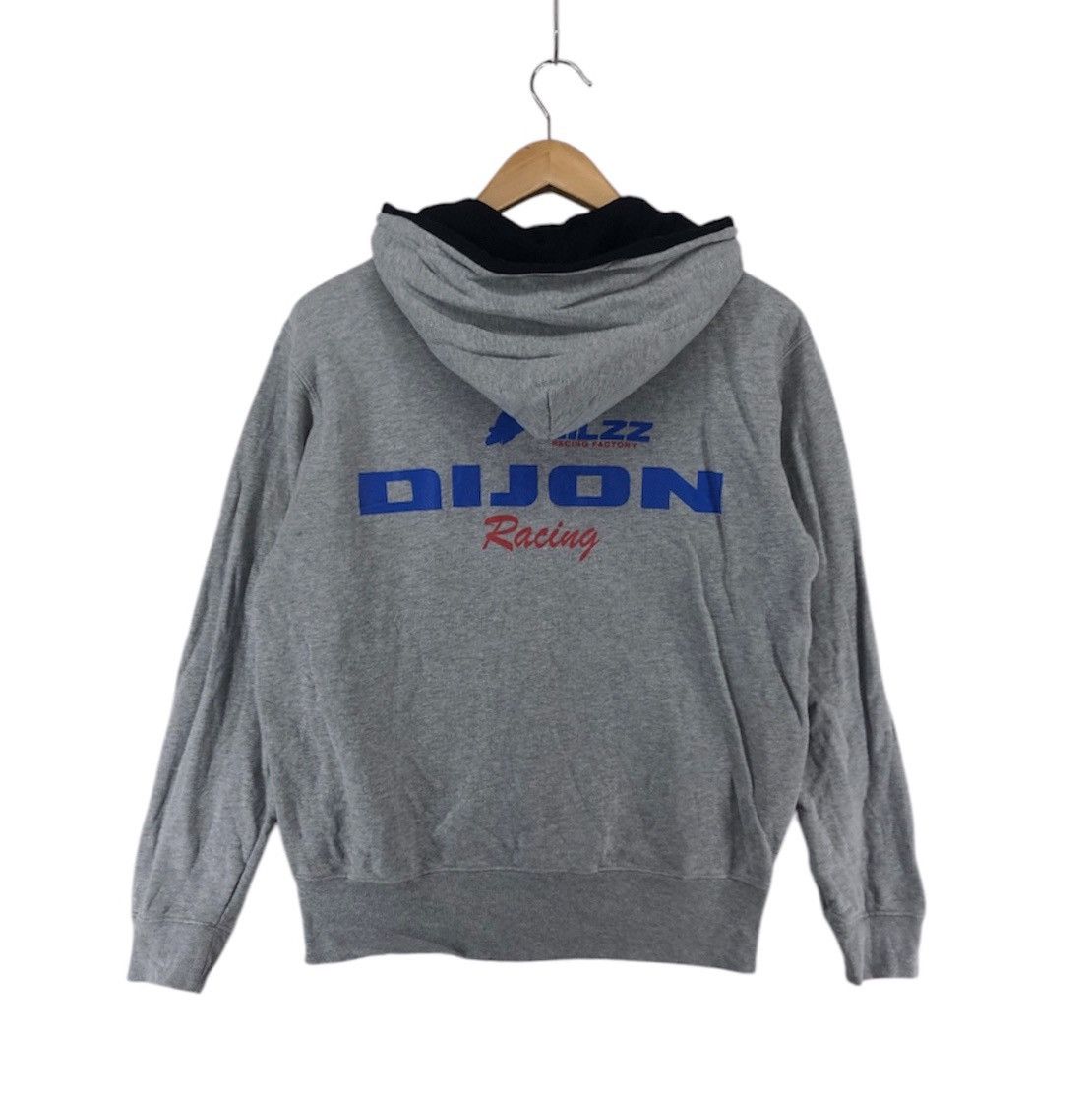 Japanese Brand DIJON RACING Zipper Hoodie #0978-33 Size US M / EU 48-50 / 2 - 1 Thumbnail