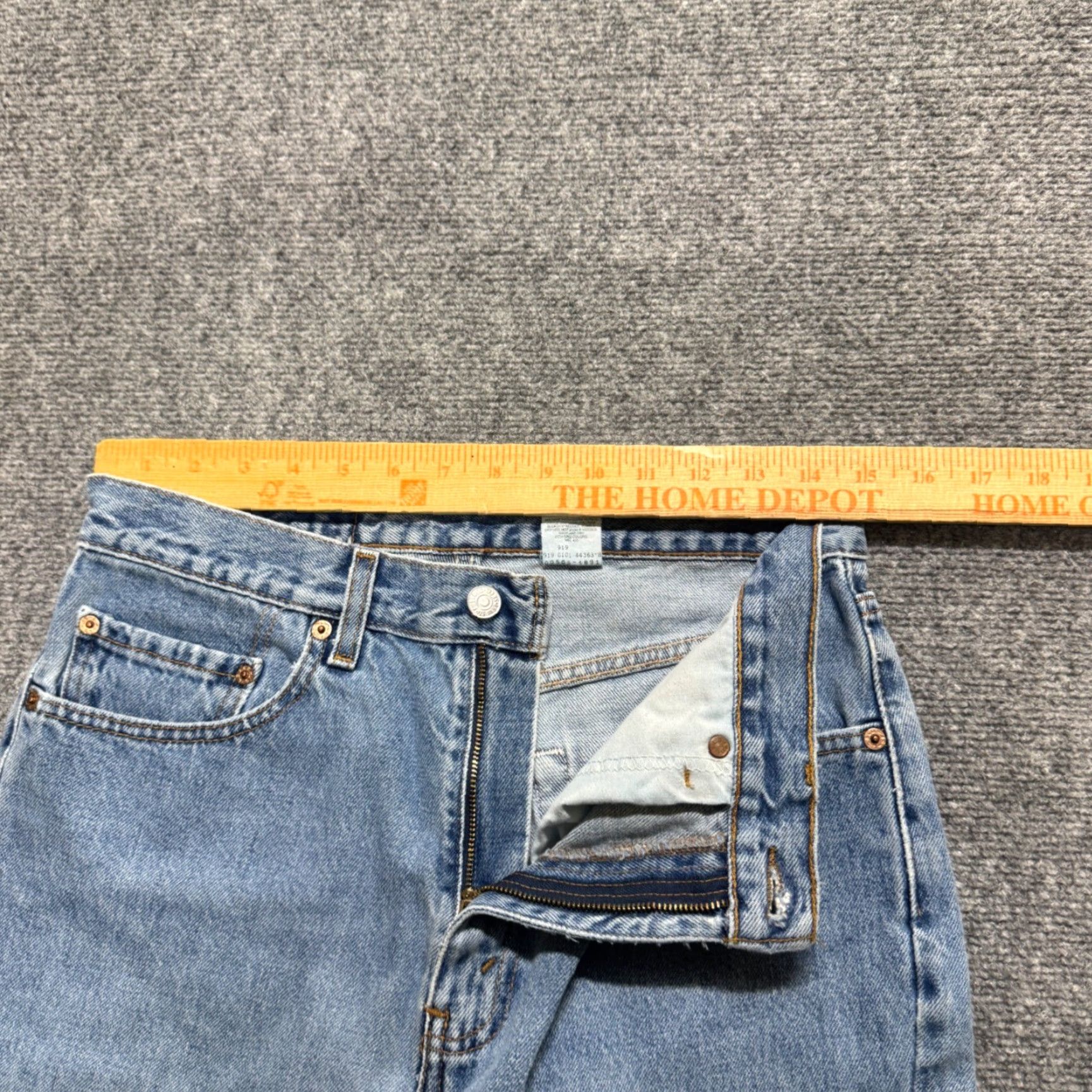 Vintage VINTAGE Levis 505 Denim Jeans Mens 36 Straight 90s Light Washed Made In USA Size US 36 / EU 52 - 5 Thumbnail