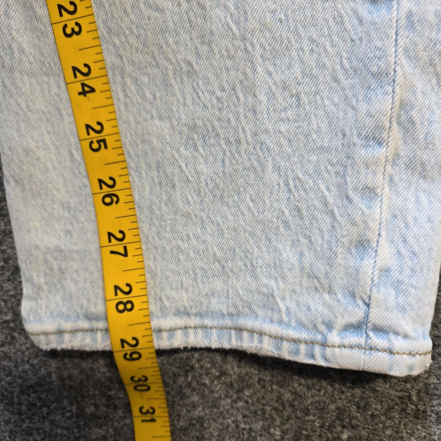 Abercrombie & Fitch Abercrombie & Fitch Jeans Womens Size 12 Short Blue 90s Straight High Rise Baggy Size 34" / US 12 / IT 48 - 7 Thumbnail