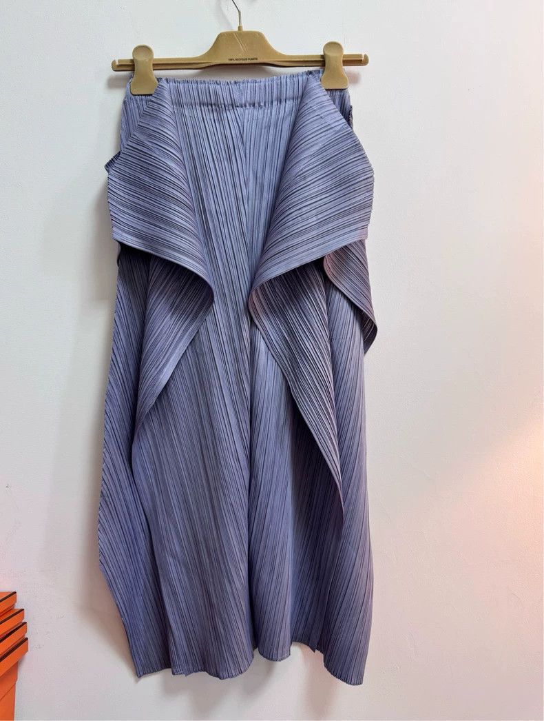 Issey Miyake Issey Miyake Purple pleated kelp warehouse Size 31" - 2 Thumbnail