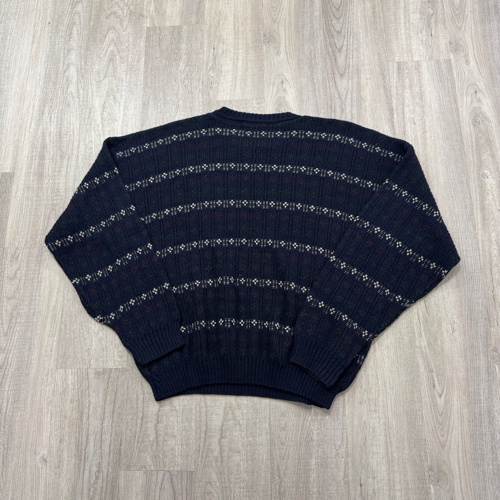 Vintage Vintage David Taylor Sweater Mens Extra Large Geometric 90s Size US XL / EU 56 / 4 - 5 Thumbnail