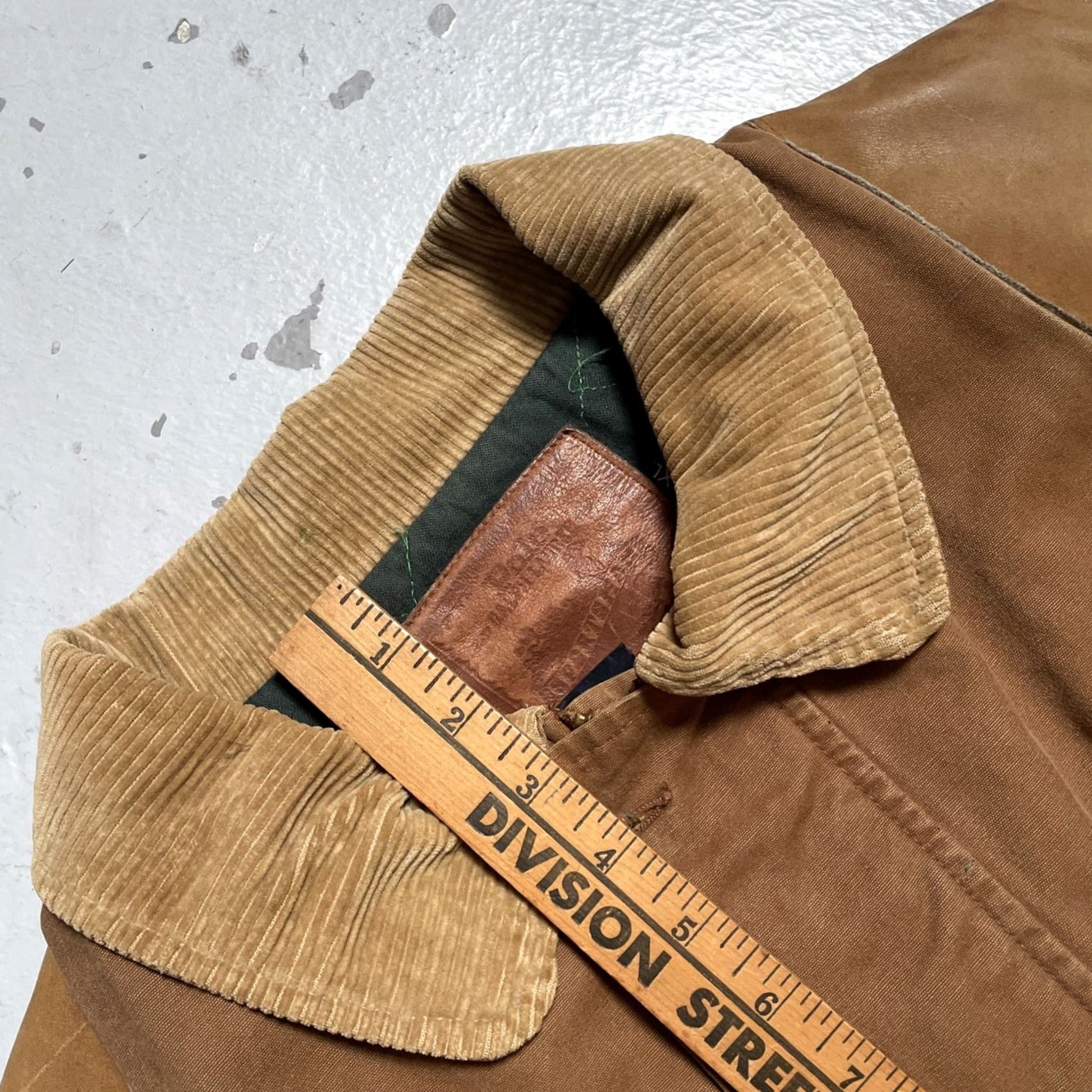 Polo Ralph Lauren VINTAGE Polo Ralph Lauren Jacket Polo Sportsman Barn Ranch Leather Trim Jacket Made USA XL Mens Brown USA Rancher Distressed Workwear Chore Size US XL / EU 56 / 4 - 6 Thumbnail