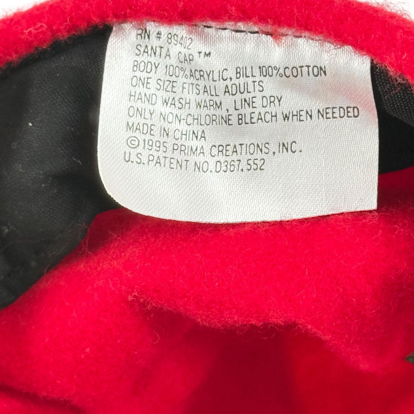 Other Prima Creations Have A Cool Yule Santa Elf Cap Christmas Red Size ONE SIZE - 8 Thumbnail