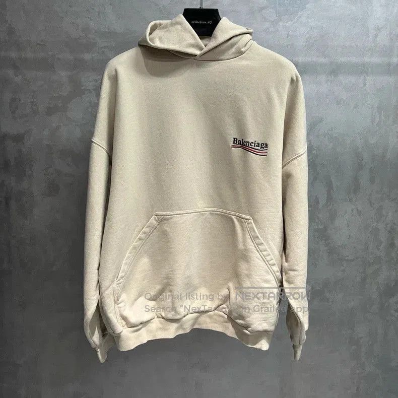 Balenciaga Balenciaga Logo Print Hoodie Sweatshirt. Size US XXS / EU 40 - 1 Thumbnail