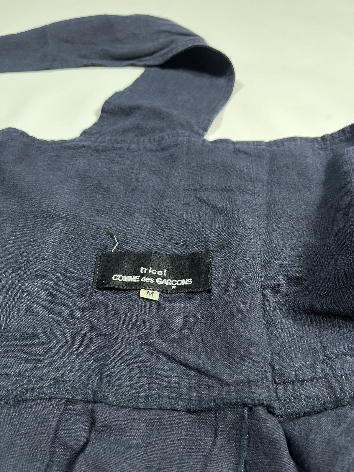 Tricot Comme des Garcons 90's TRICOT CDG APRON STYLE ONE-SHOULDER DRESS Size M / US 6-8 / IT 42-44 - 3 Thumbnail