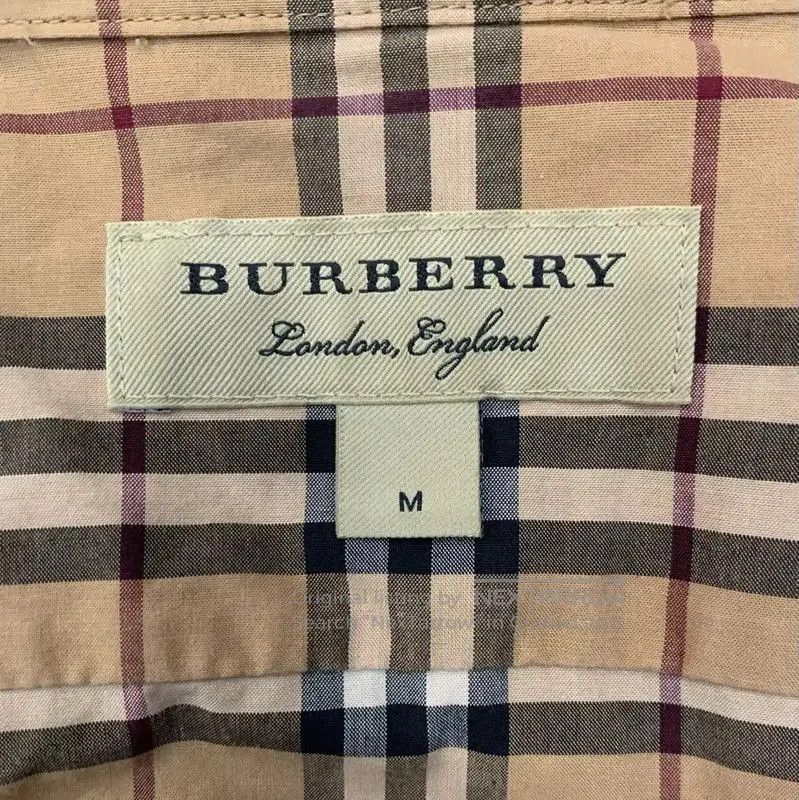 Burberry Burberry Brown Cotton Men's Shirt. Size US M / EU 48-50 / 2 - 4 Thumbnail