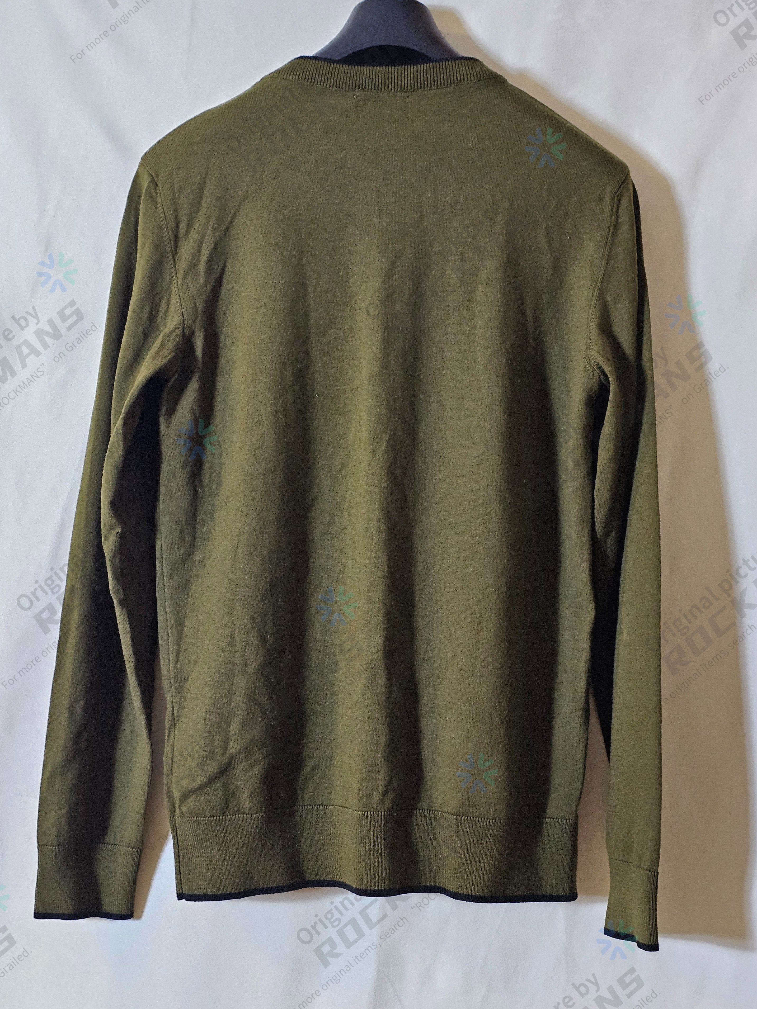 Balmain Balmain Knit Jumper Olive Print Crew-neck Sweater XL Size US XL / EU 56 / 4 - 5 Thumbnail
