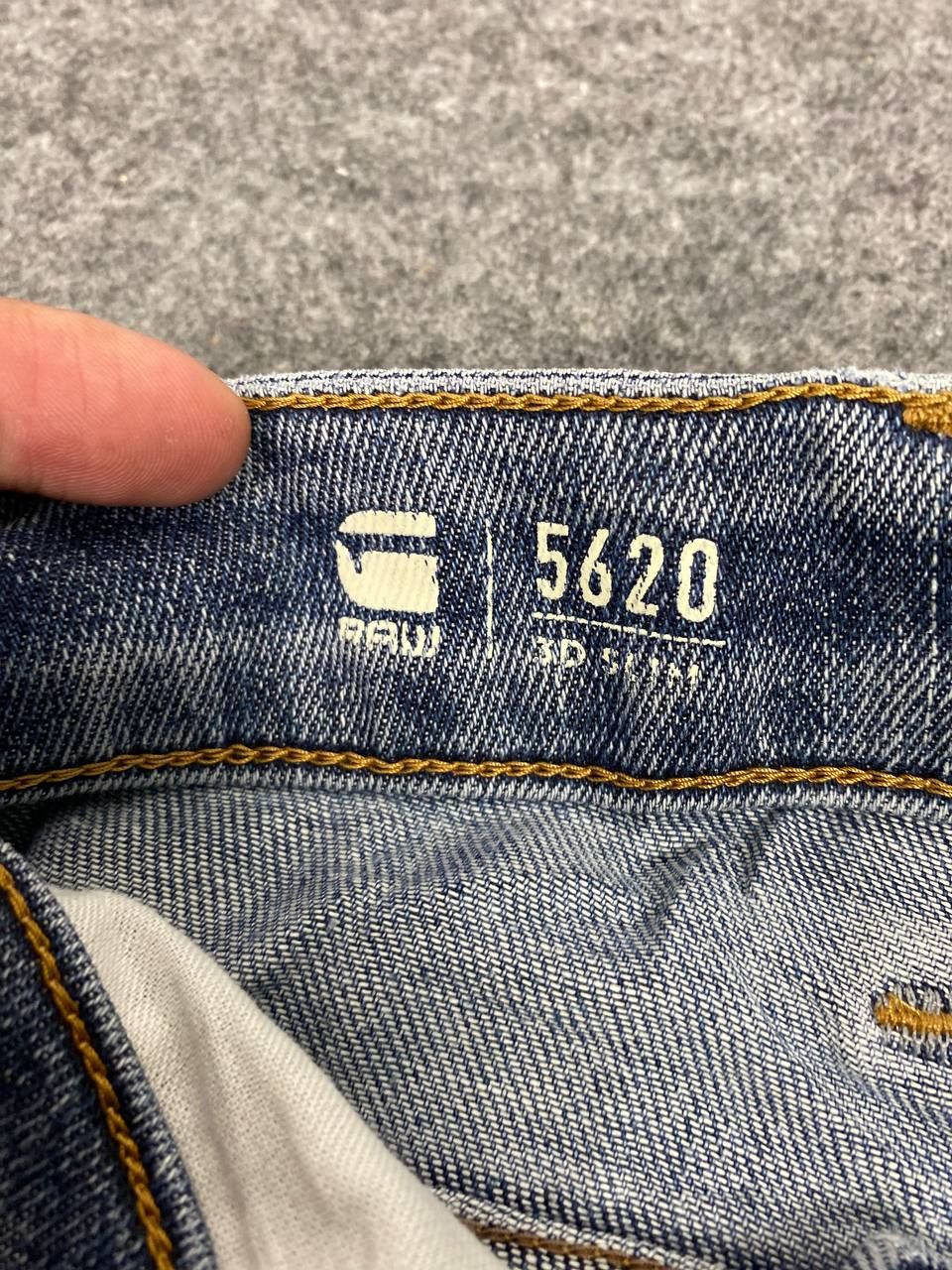 G-Star g star raw 5620 3d slim distressed denim Size US 32 / EU 48 - 12 Thumbnail