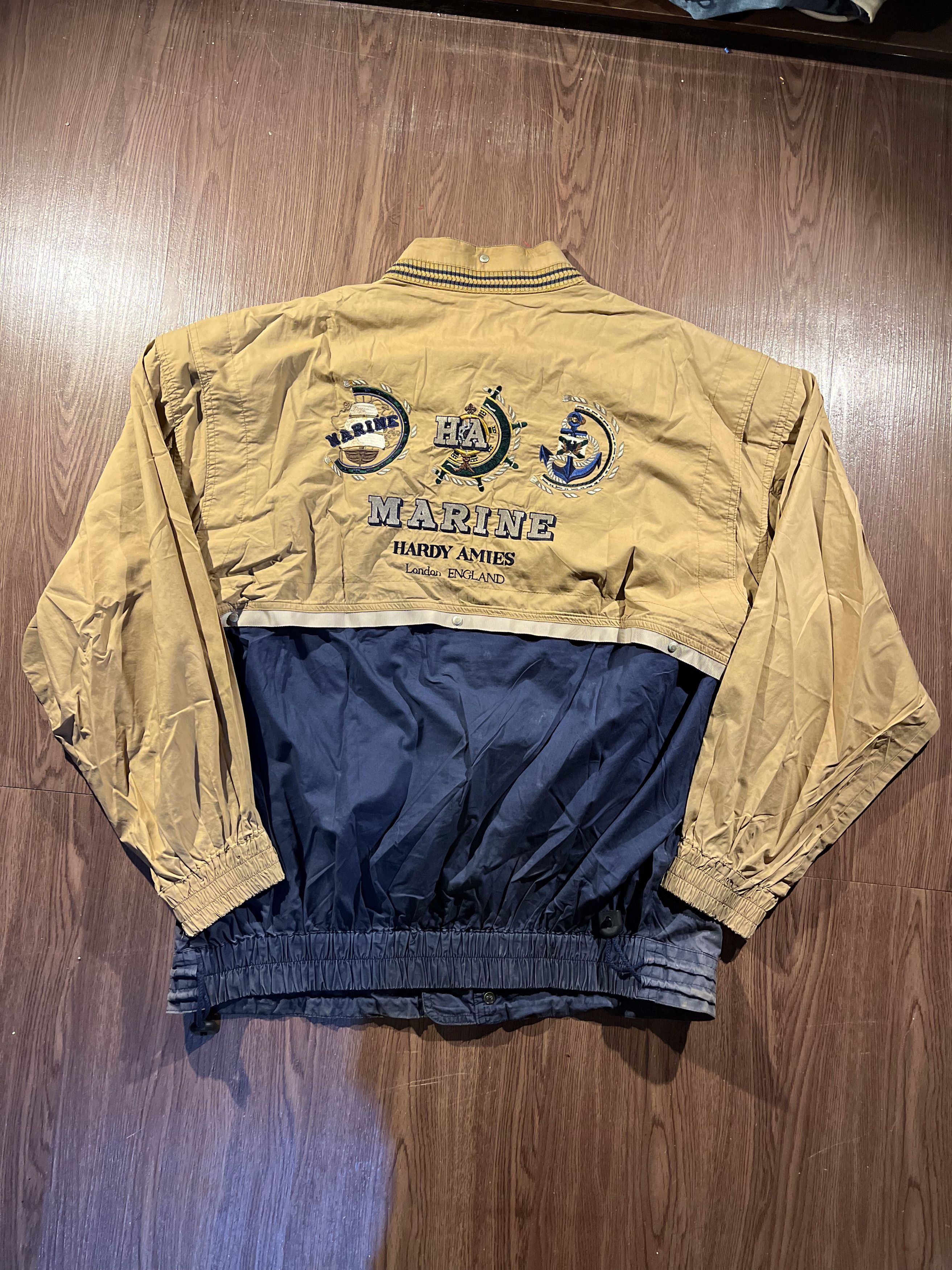 Hardy Amies Vintage Hardy Amies Windbreaker Jacket Size US XL / EU 56 / 4 - 5 Thumbnail