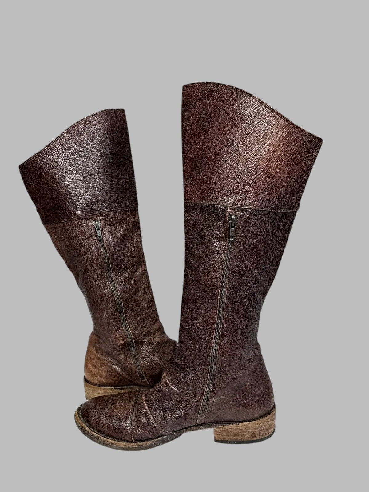 Guidi Rare AS98 Handmade Italian Leather Boots Rick Owens Look Size US 9 / IT 39 - 7 Thumbnail