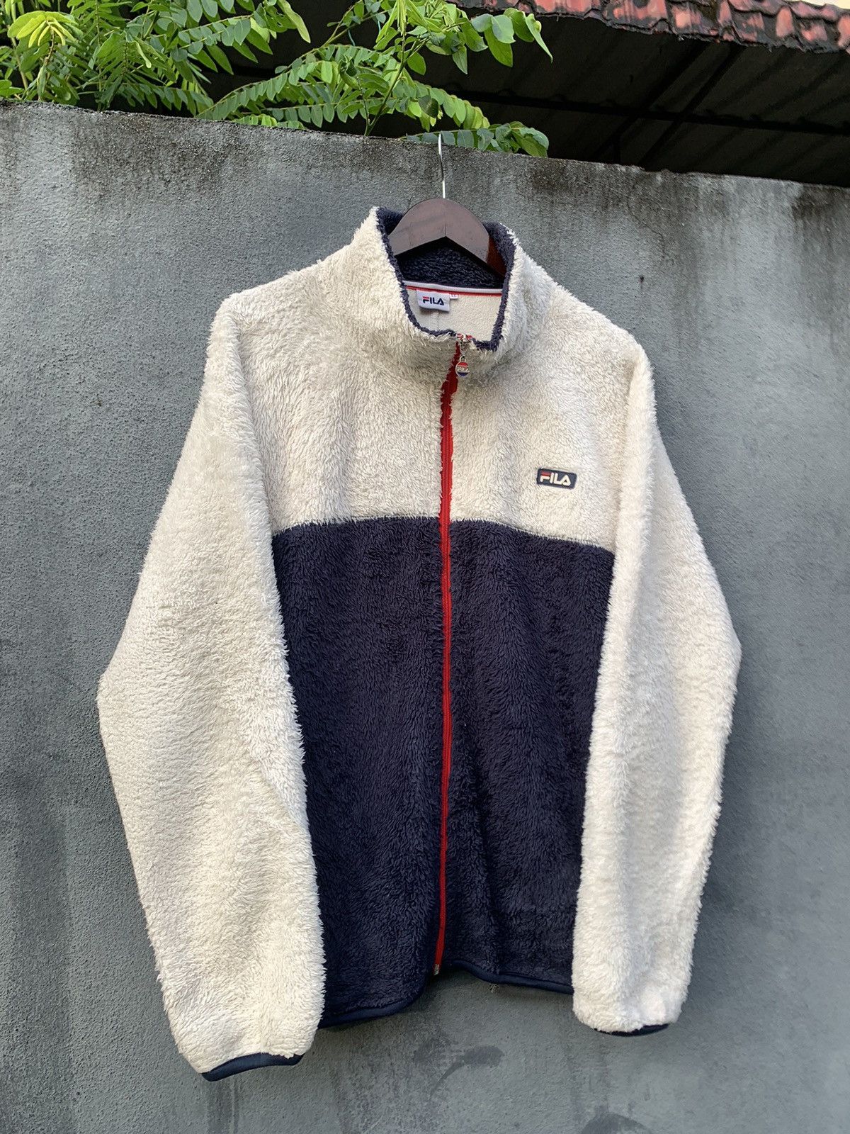 Fila 👹Fila Fleece Jacket Size US M / EU 48-50 / 2 - 3 Thumbnail
