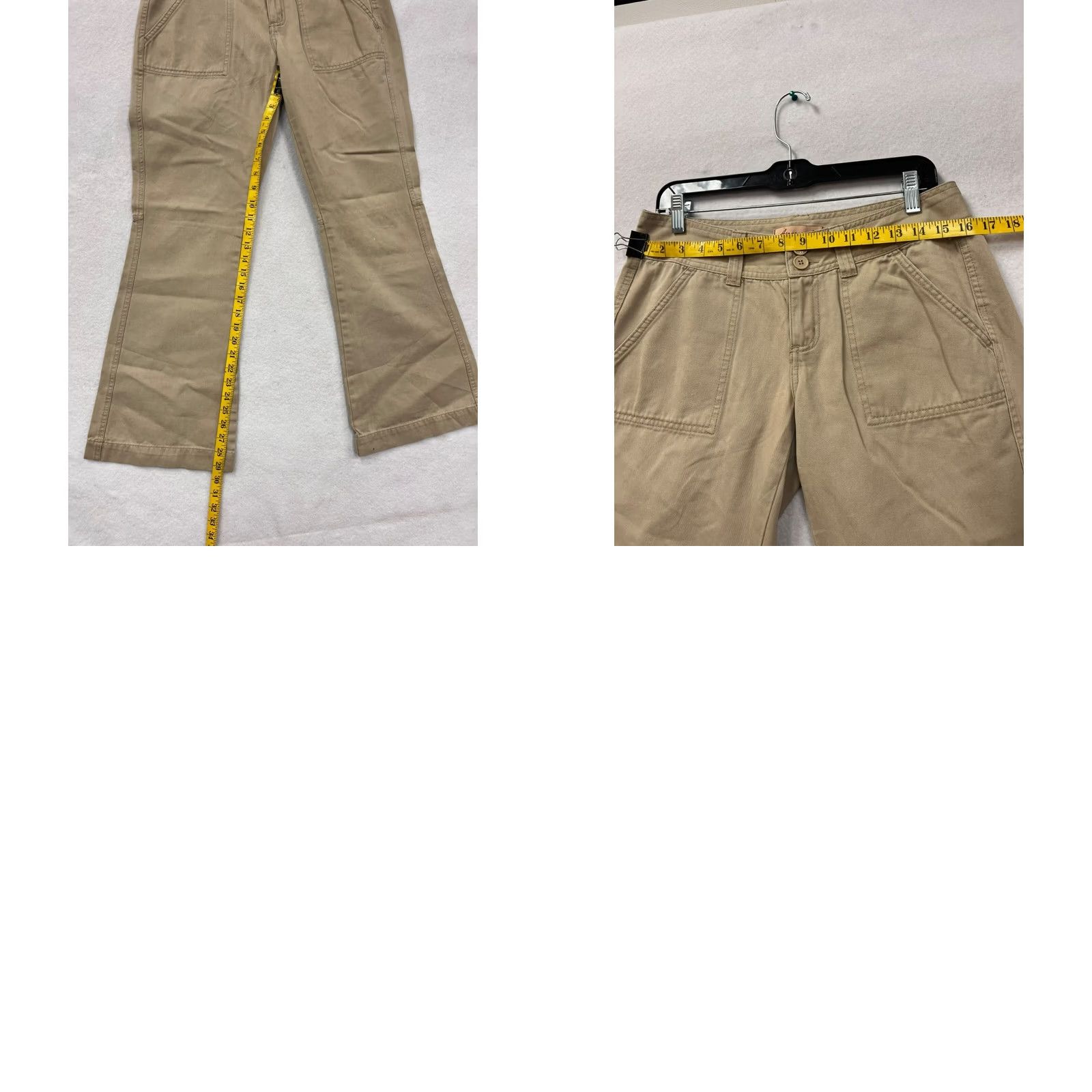 Aeropostale Aeropostale Womens Pants Khaki Flare 5/6 Short Cotton 100% Size 5/6 Womens Flared Khakis"} Size 27" / US 4 / IT 40 - 8 Thumbnail