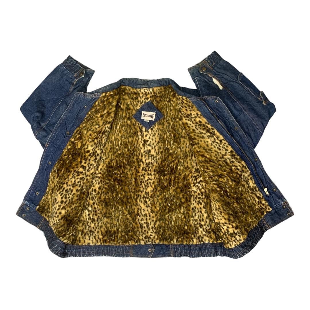 Japanese Brand Vintage Crystalwave Denim Jackets Size XL / US 12-14 / IT 48-50 - 3 Thumbnail