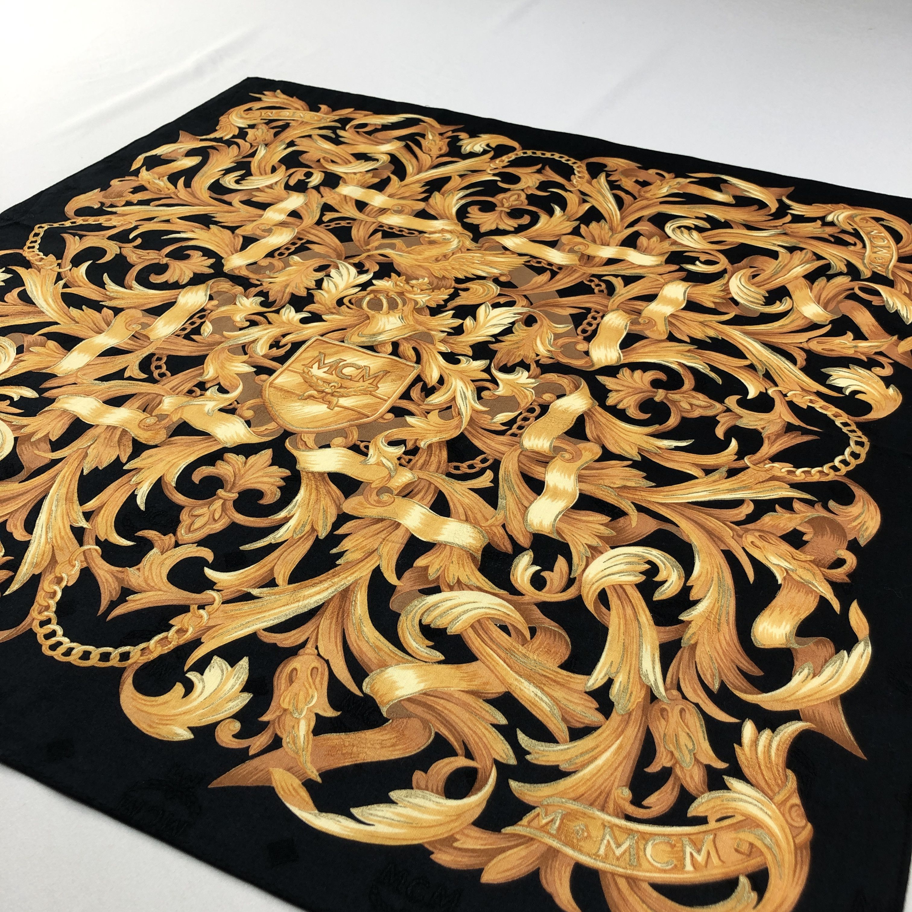 MCM MCM Handkerchief Neckerchief Bandana H2991 Size ONE SIZE - 2 Thumbnail