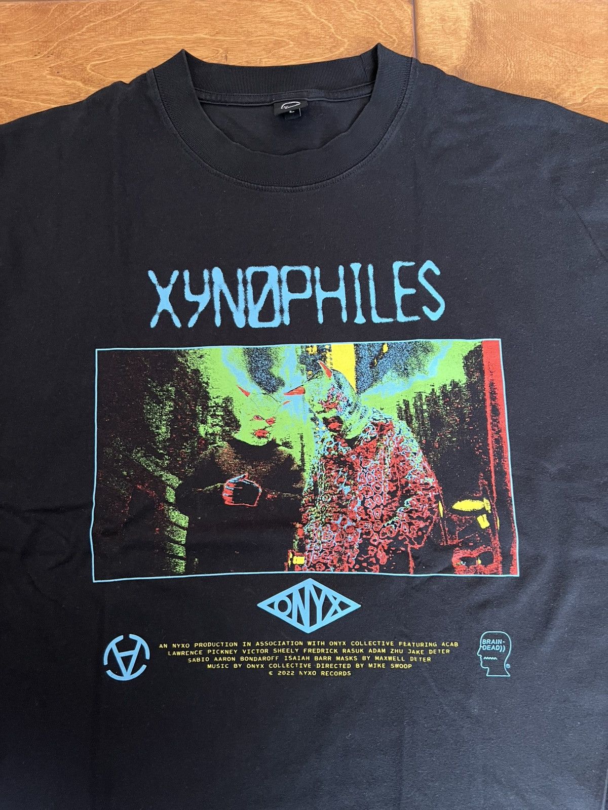 Brain Dead Brain Dead x Onyx Collective “Xynophiles” T-Shirt size L Size US L / EU 52-54 / 3 - 2 Thumbnail