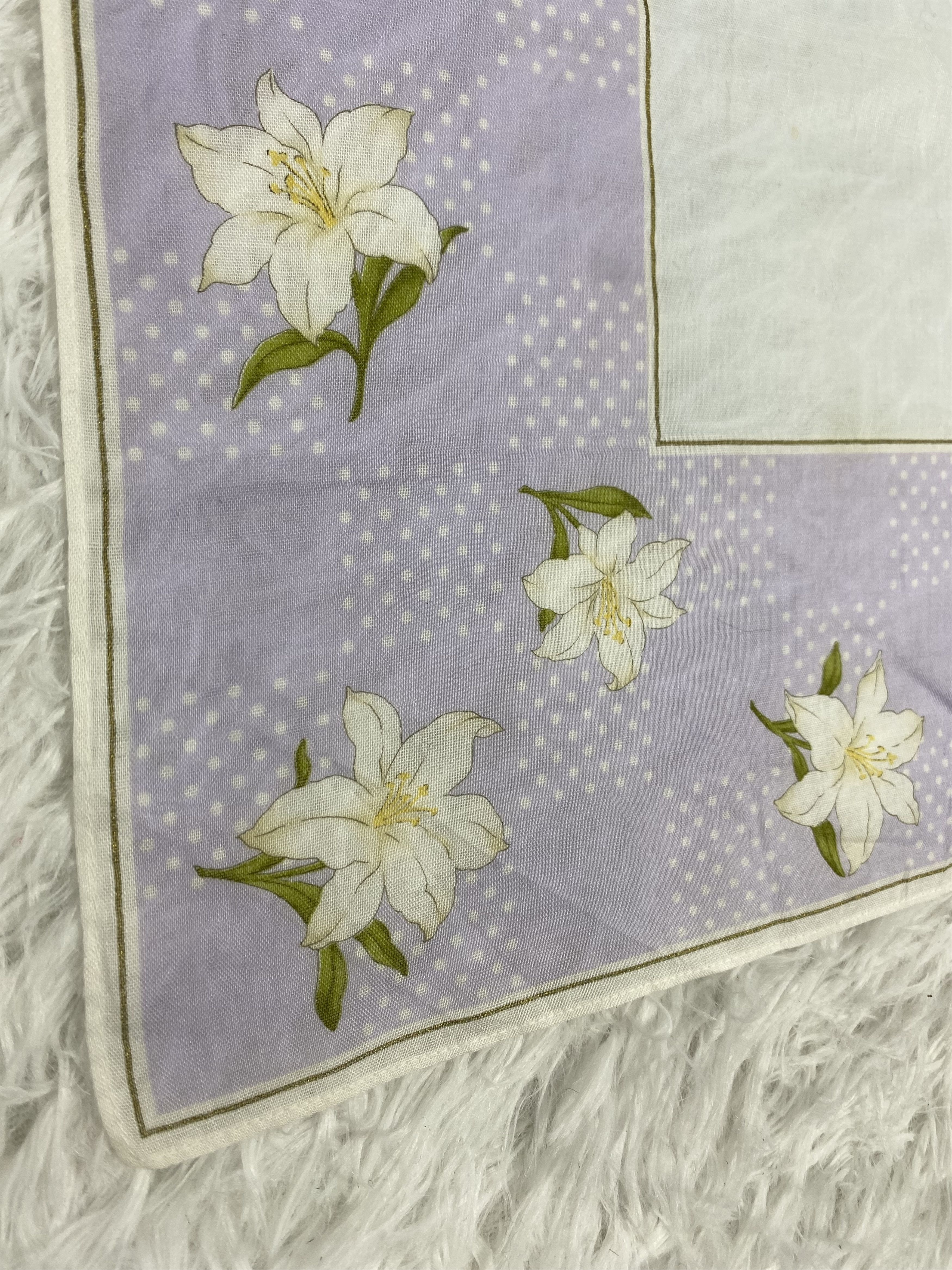 Pierre Balmain Vintage Pierre Balmain Handkerchief PH0097 Size ONE SIZE - 4 Thumbnail