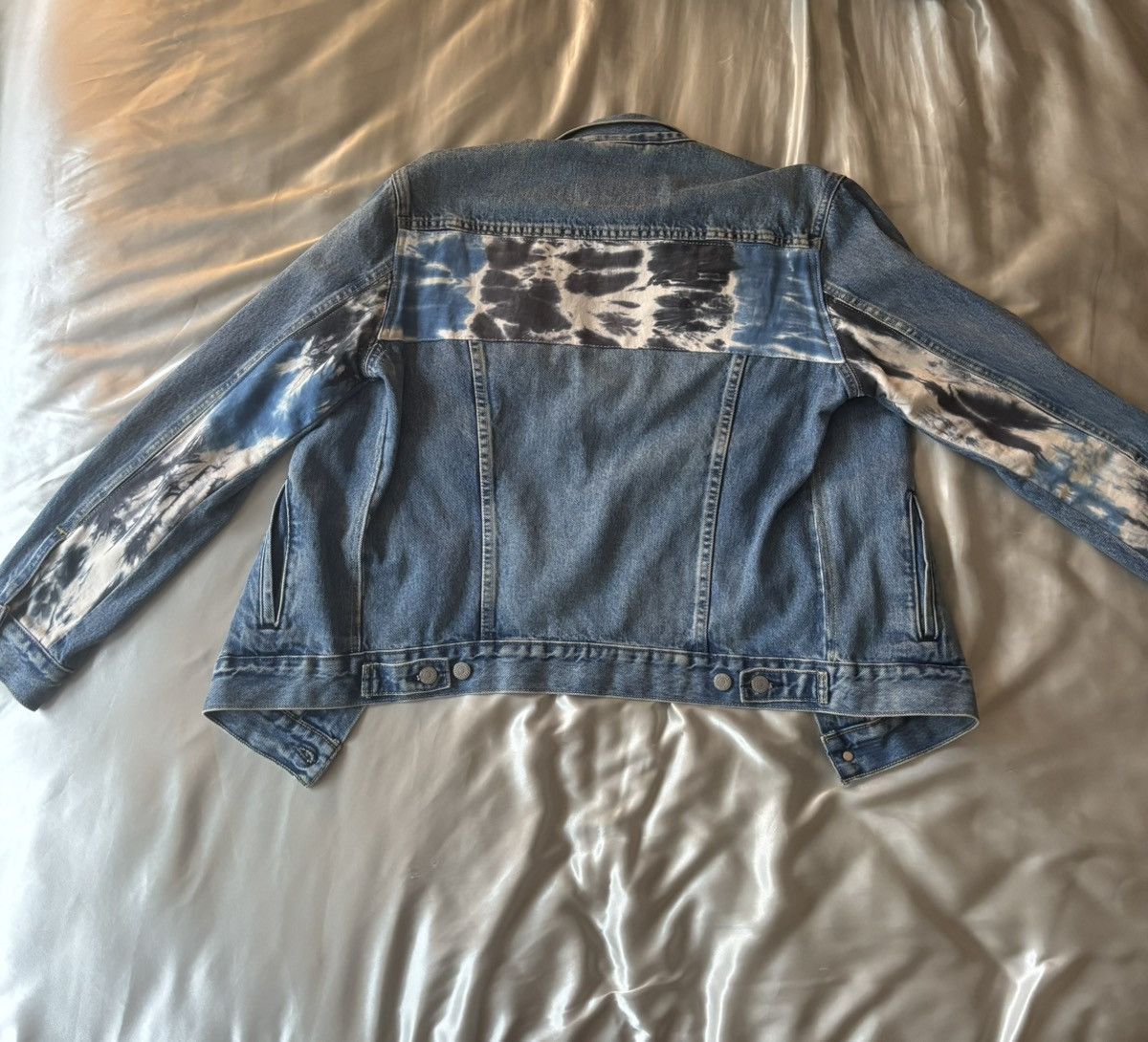 Levi's WESTERN STYLE LEVI’S JACKET - BLUE DENIM W/ BLACK & BLUE Size US M / EU 48-50 / 2 - 1 Thumbnail